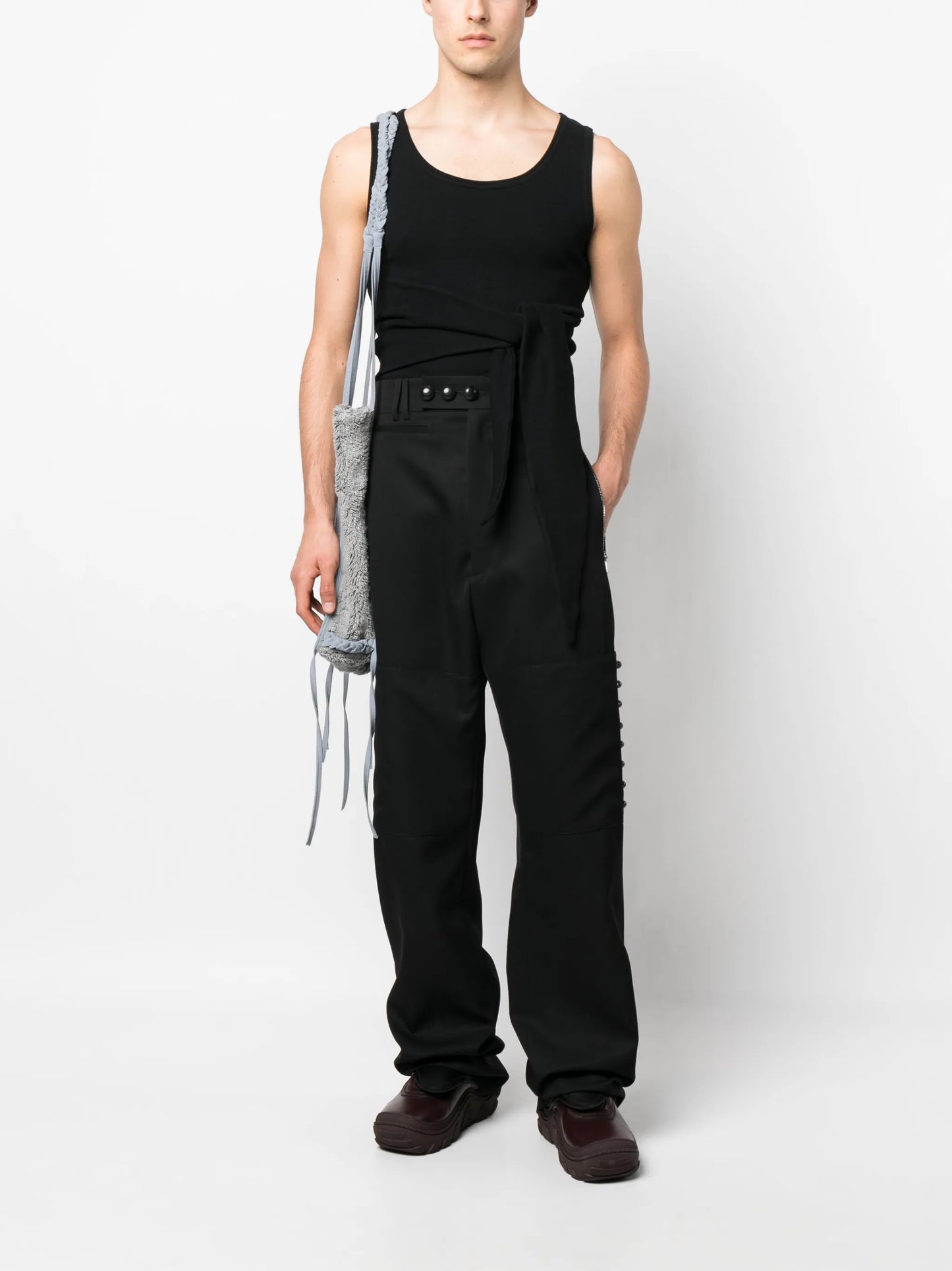Hedar wide-leg trousers