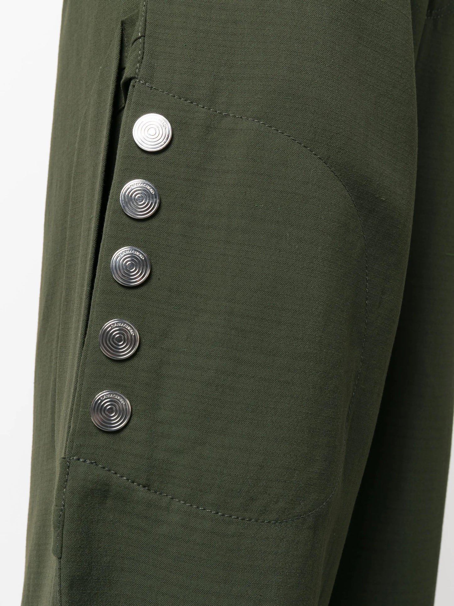 high-waist wide-leg trousers