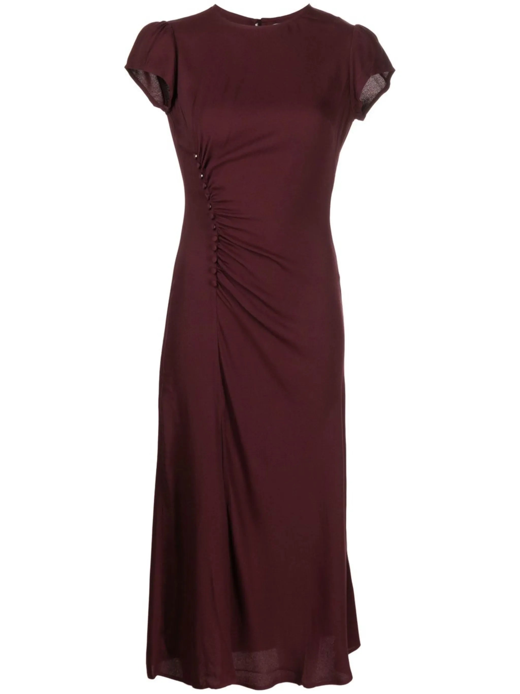 Frasier short-sleeve midi dress