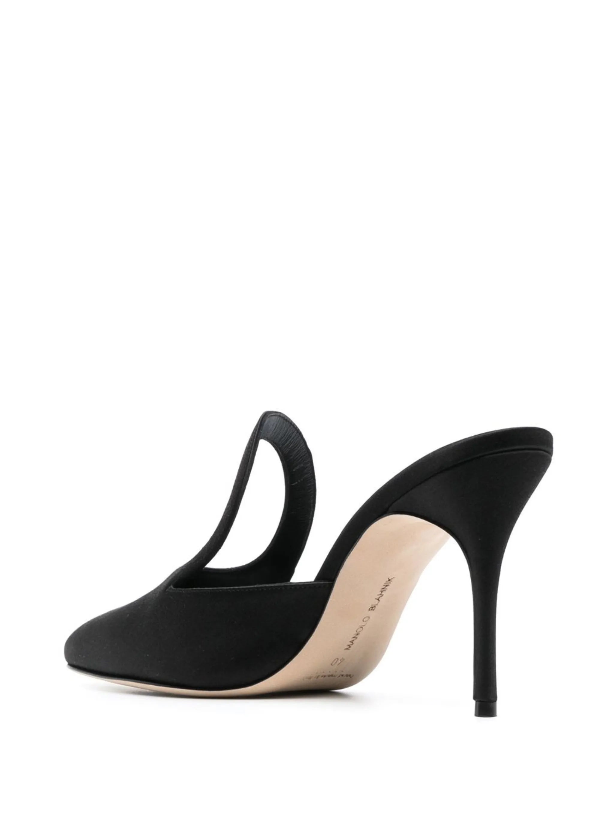 Fugati 100mm heeled mules