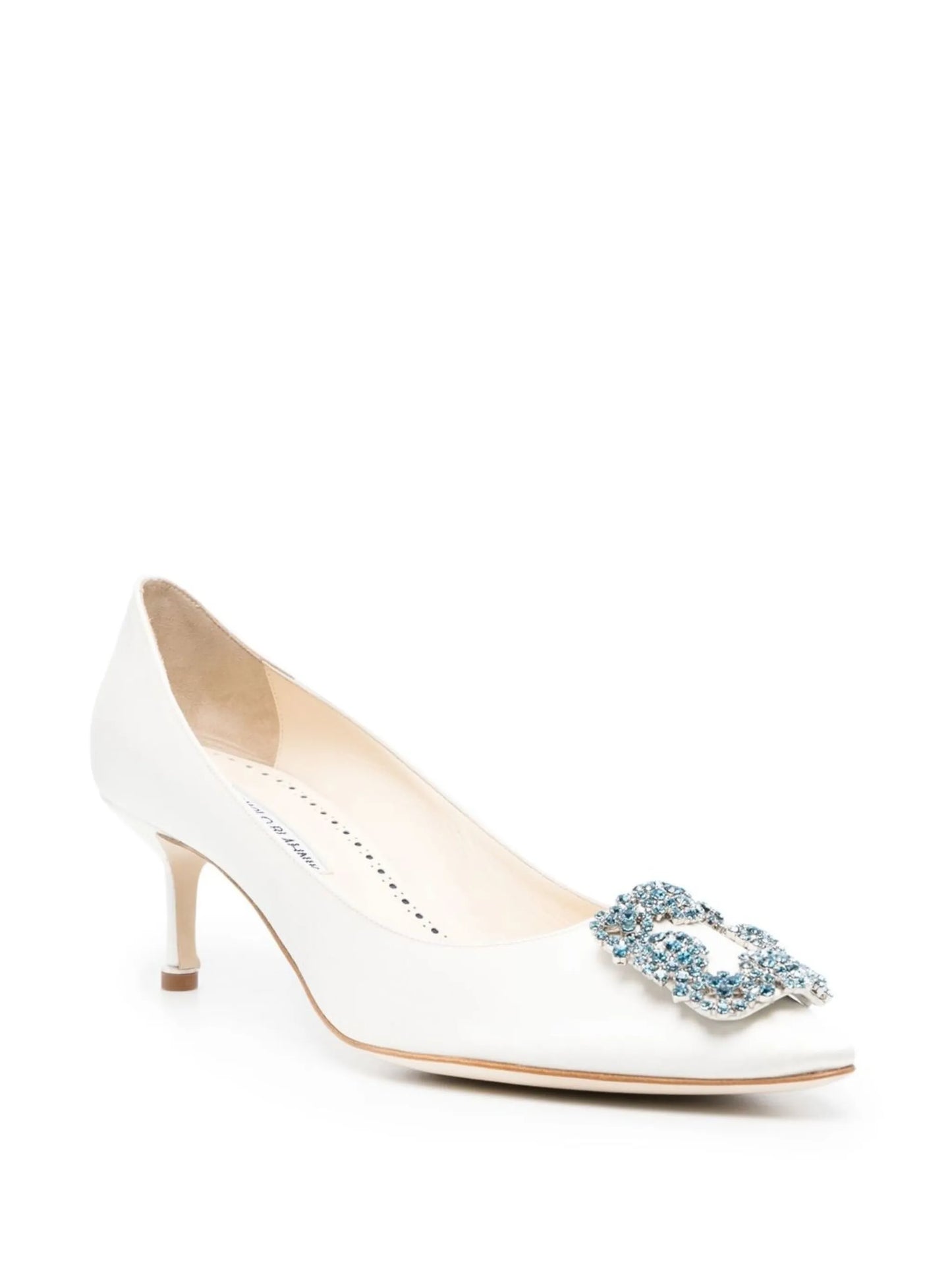 50mm Hangisi satin pumps