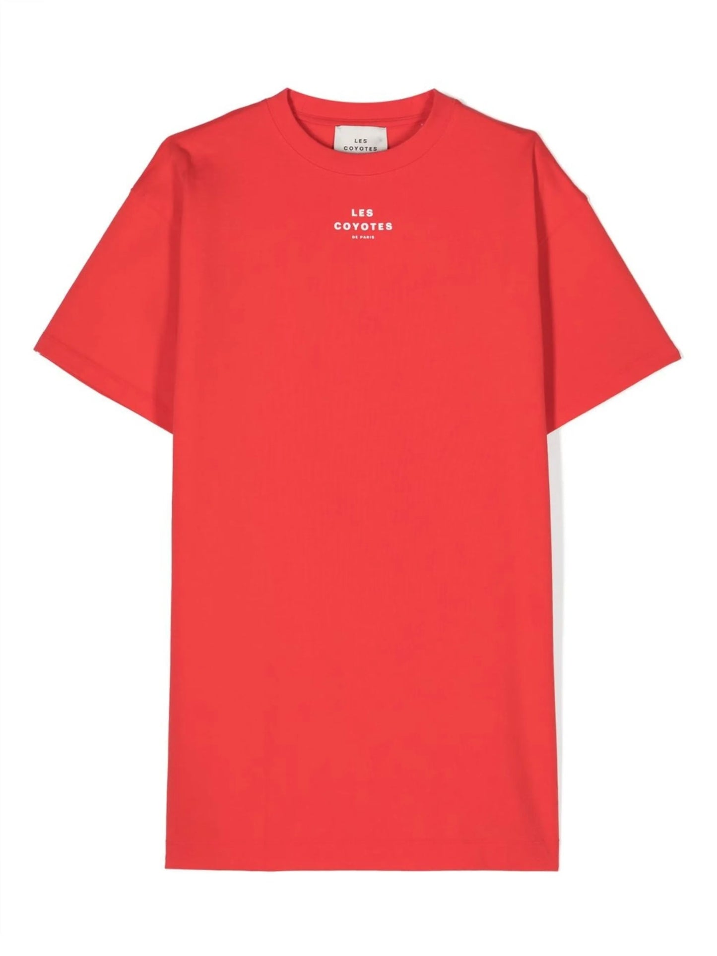 logo-print T-shirt dress