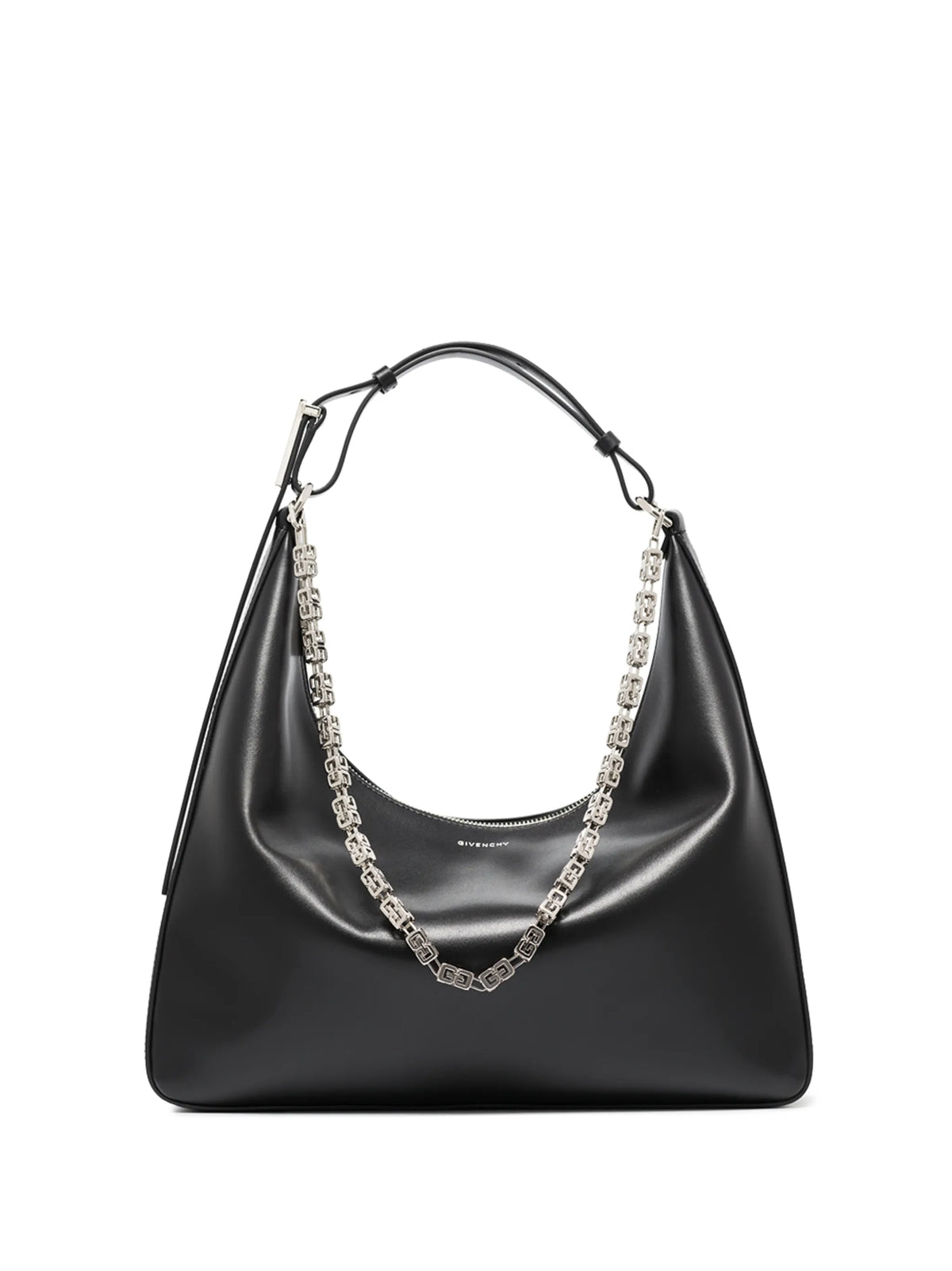 Moon Cut leather shoulder bag