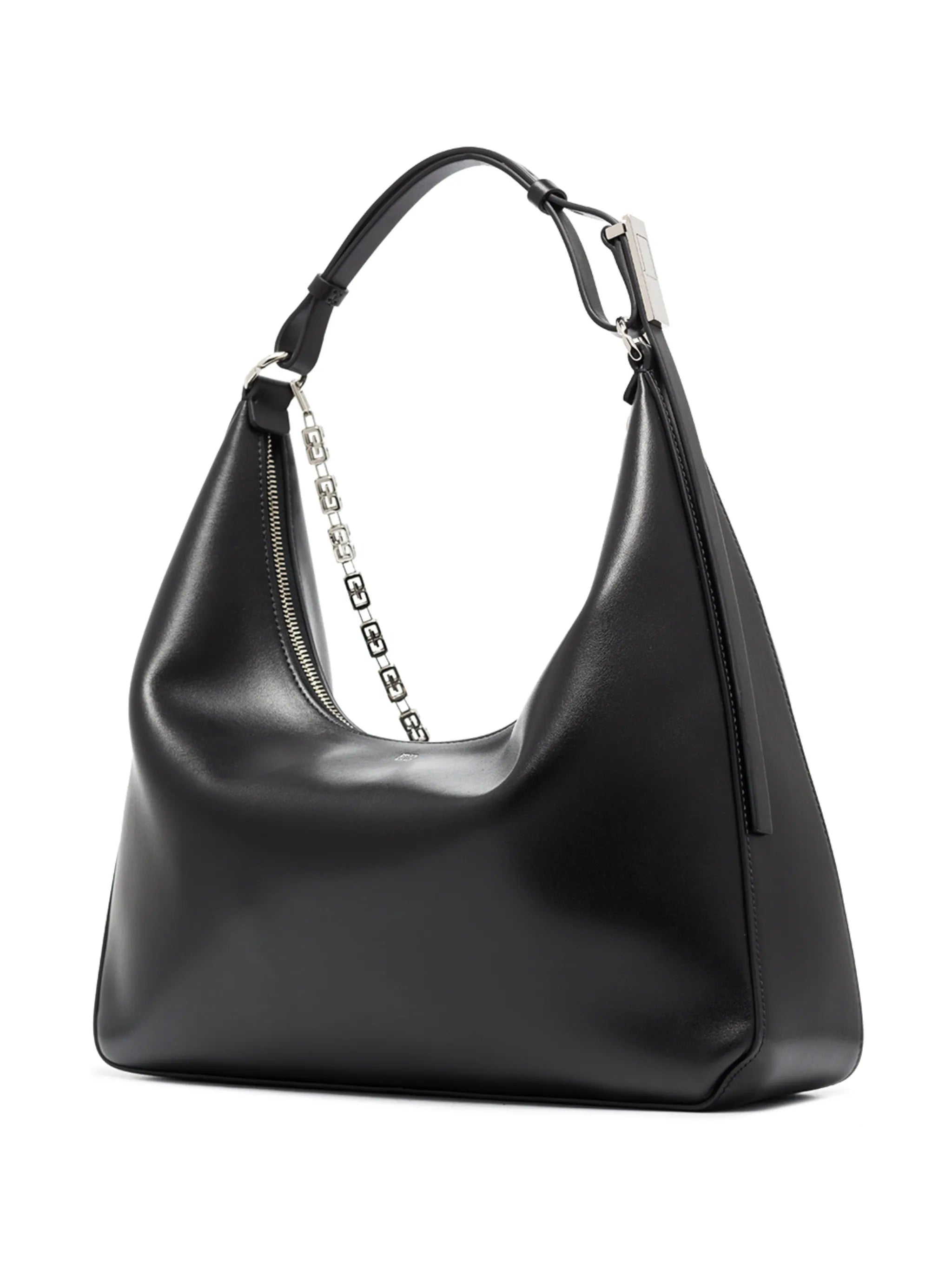 Moon Cut leather shoulder bag