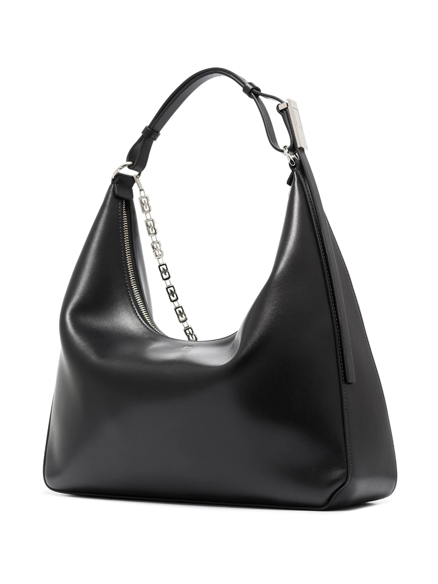 Moon Cut leather shoulder bag