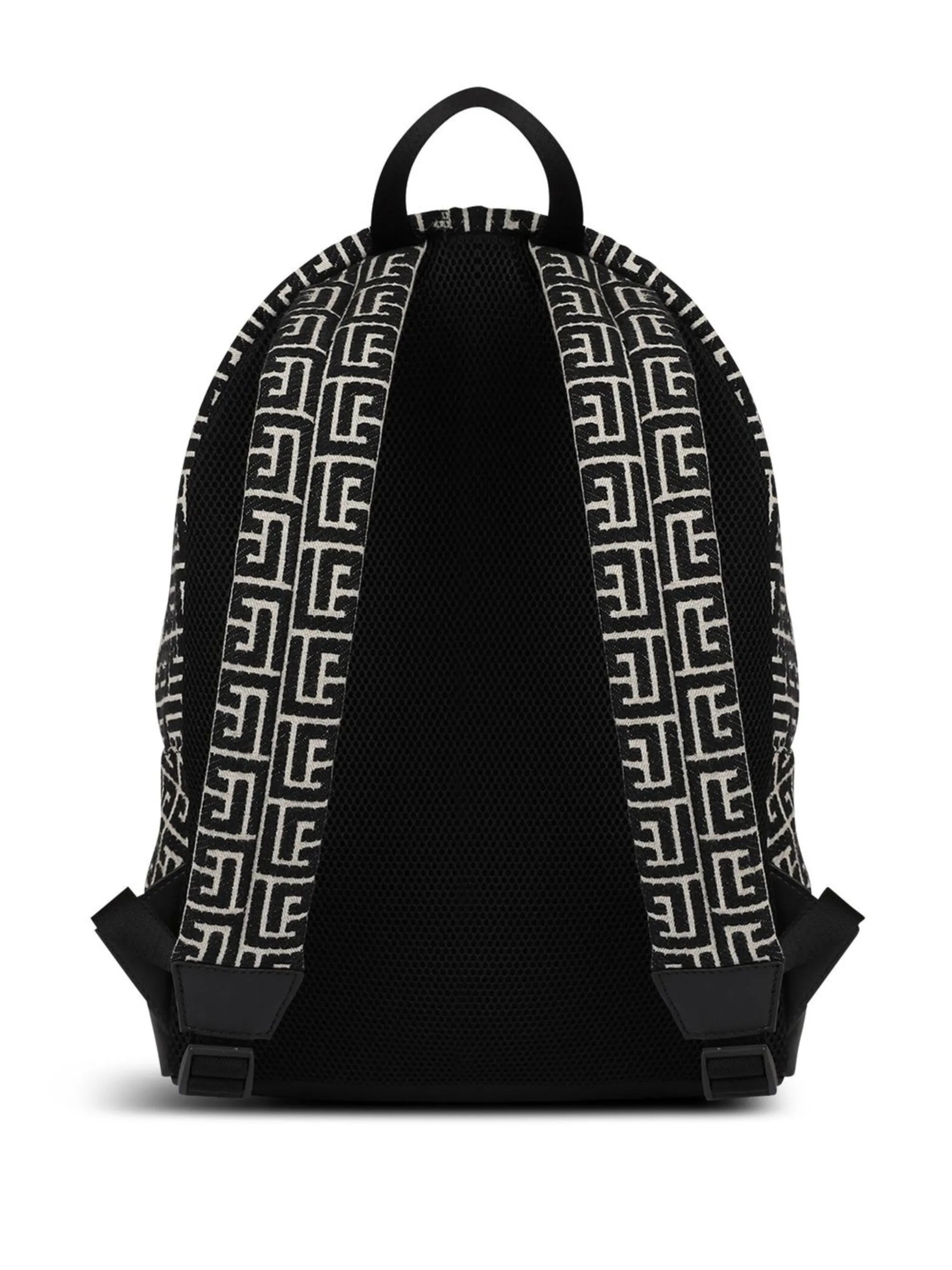 all-over logo-pattern backpack