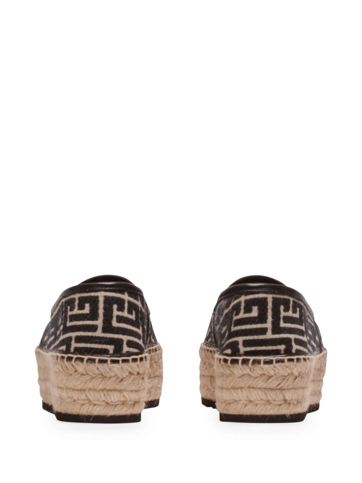 monogram platform espadrilles