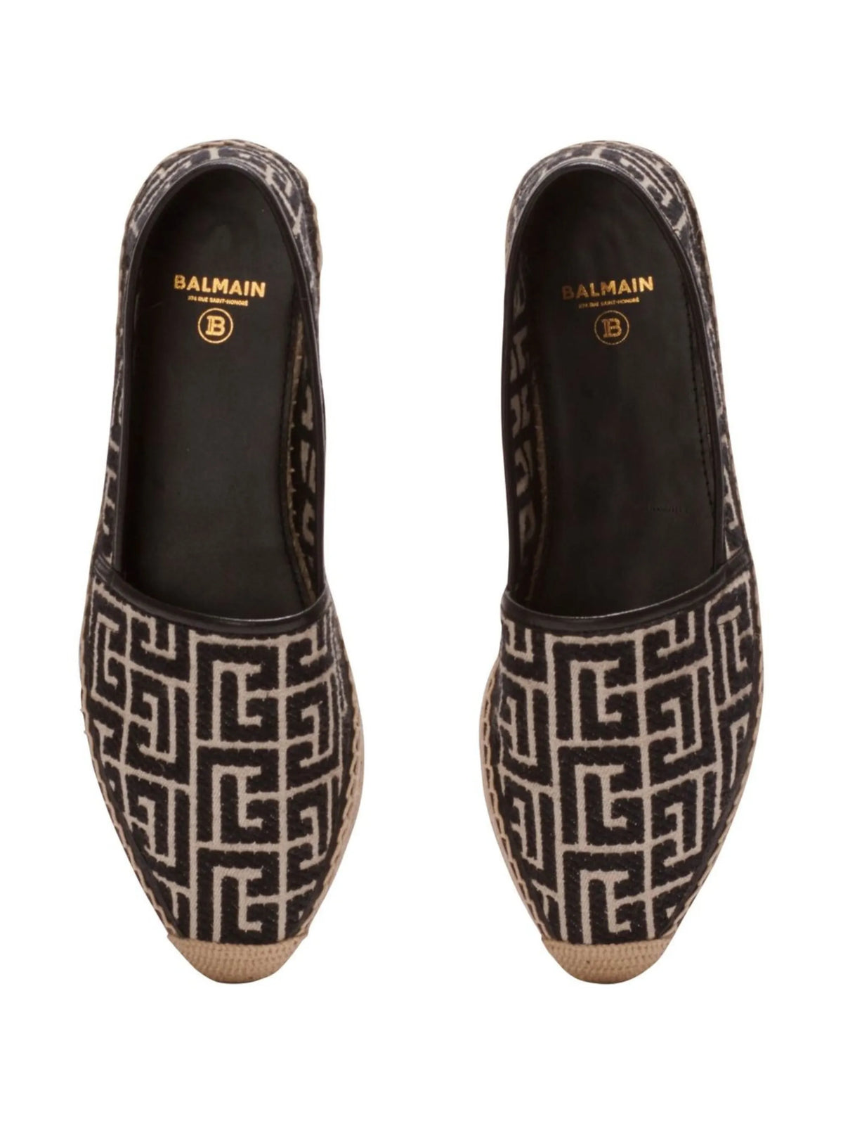 monogram platform espadrilles