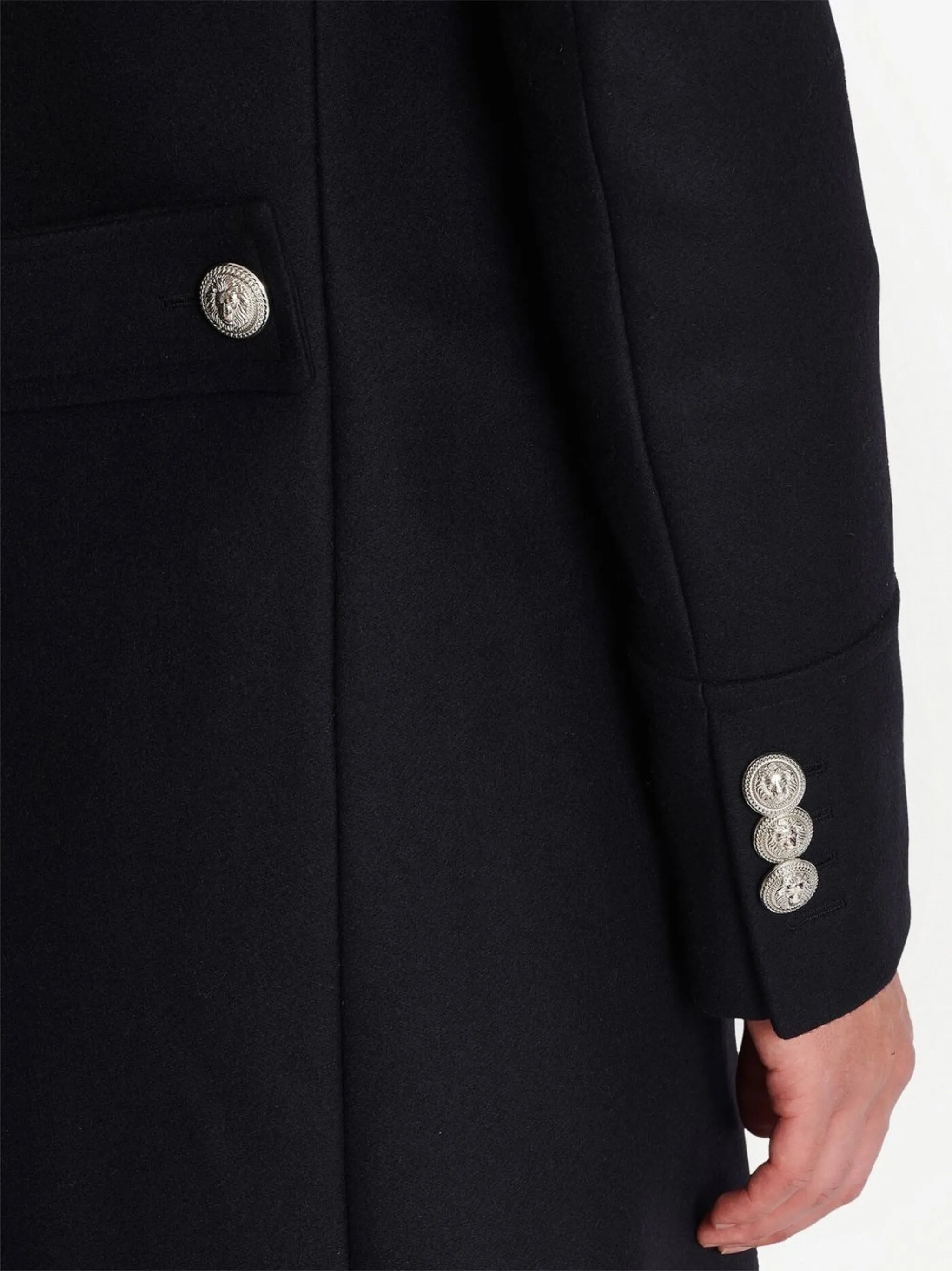 double-breasted wool coats