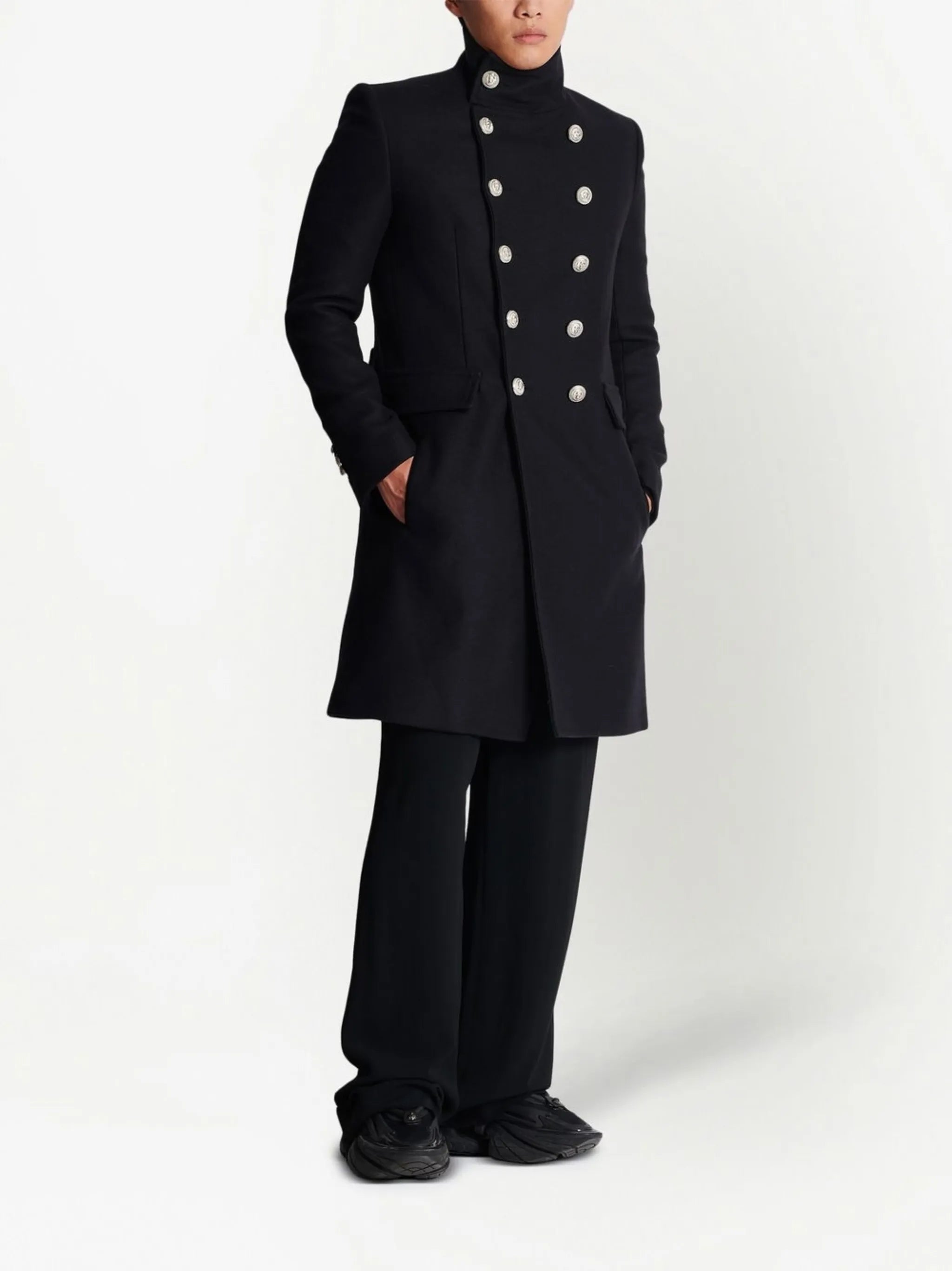 double-breasted wool coats