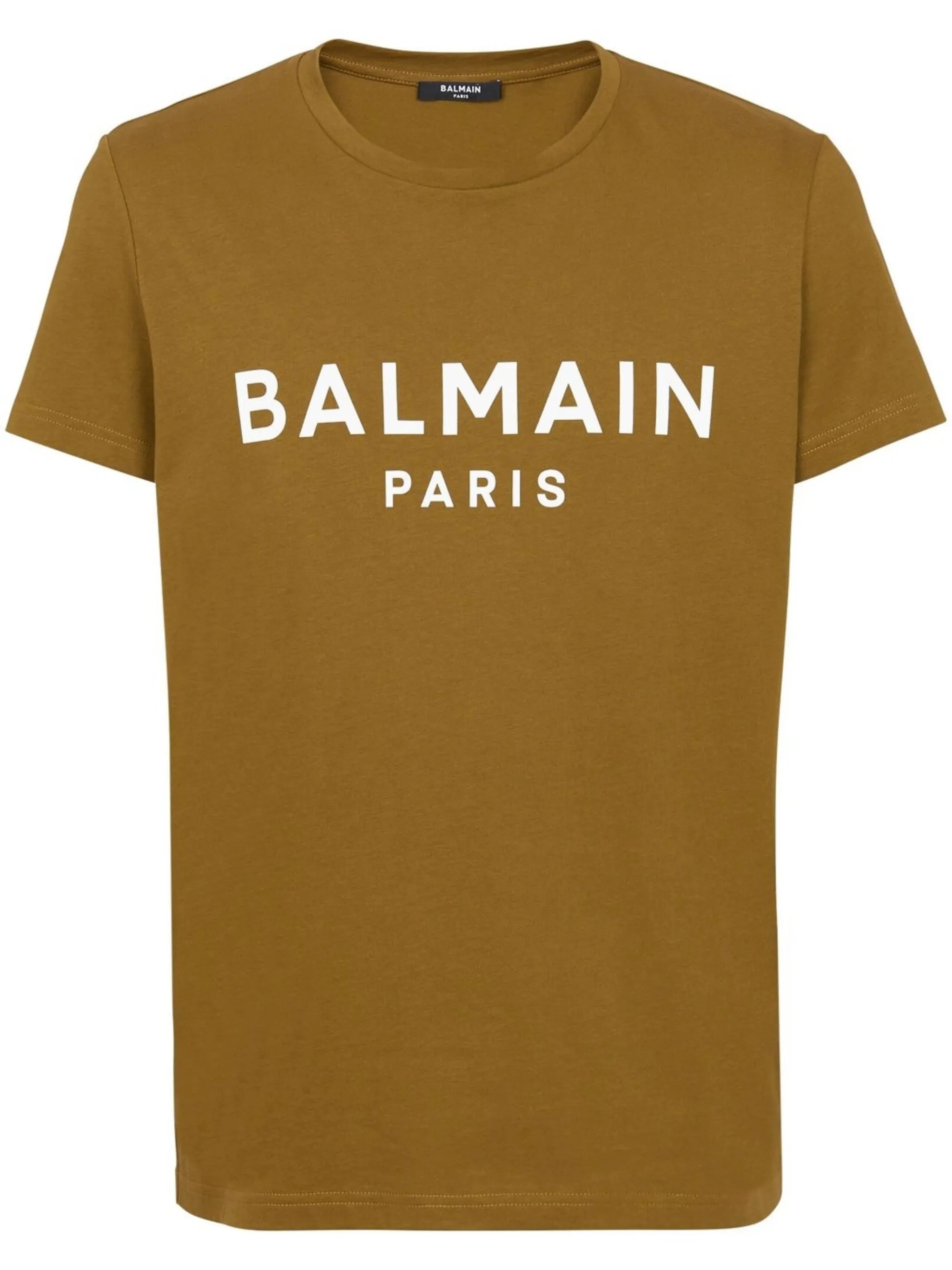logo-print organic-cotton T-shirt
