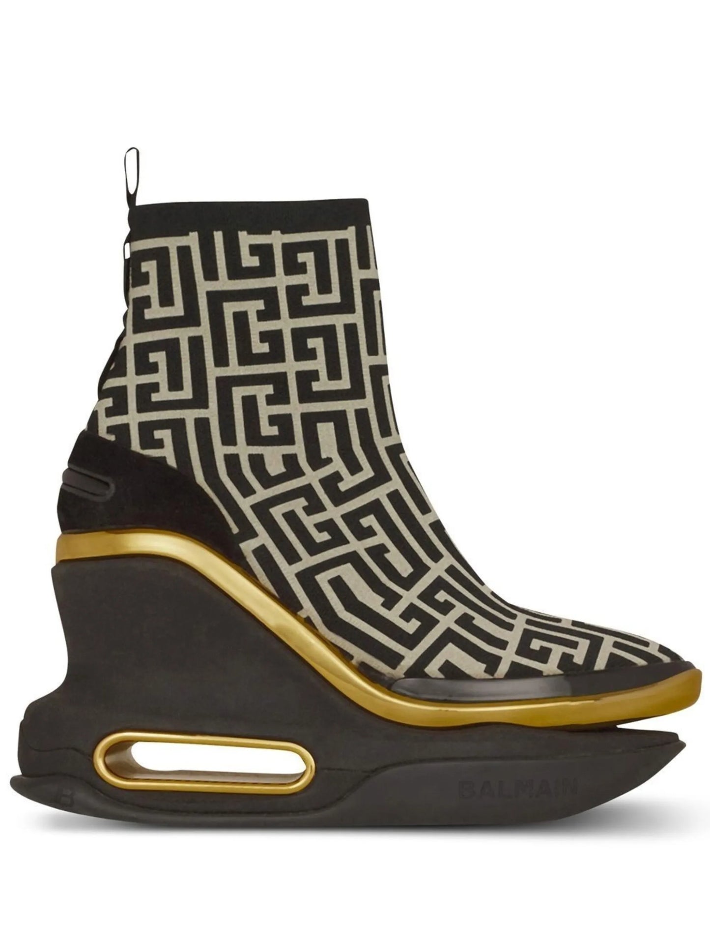 B-Bold 120mm monogram wedge sneakers
