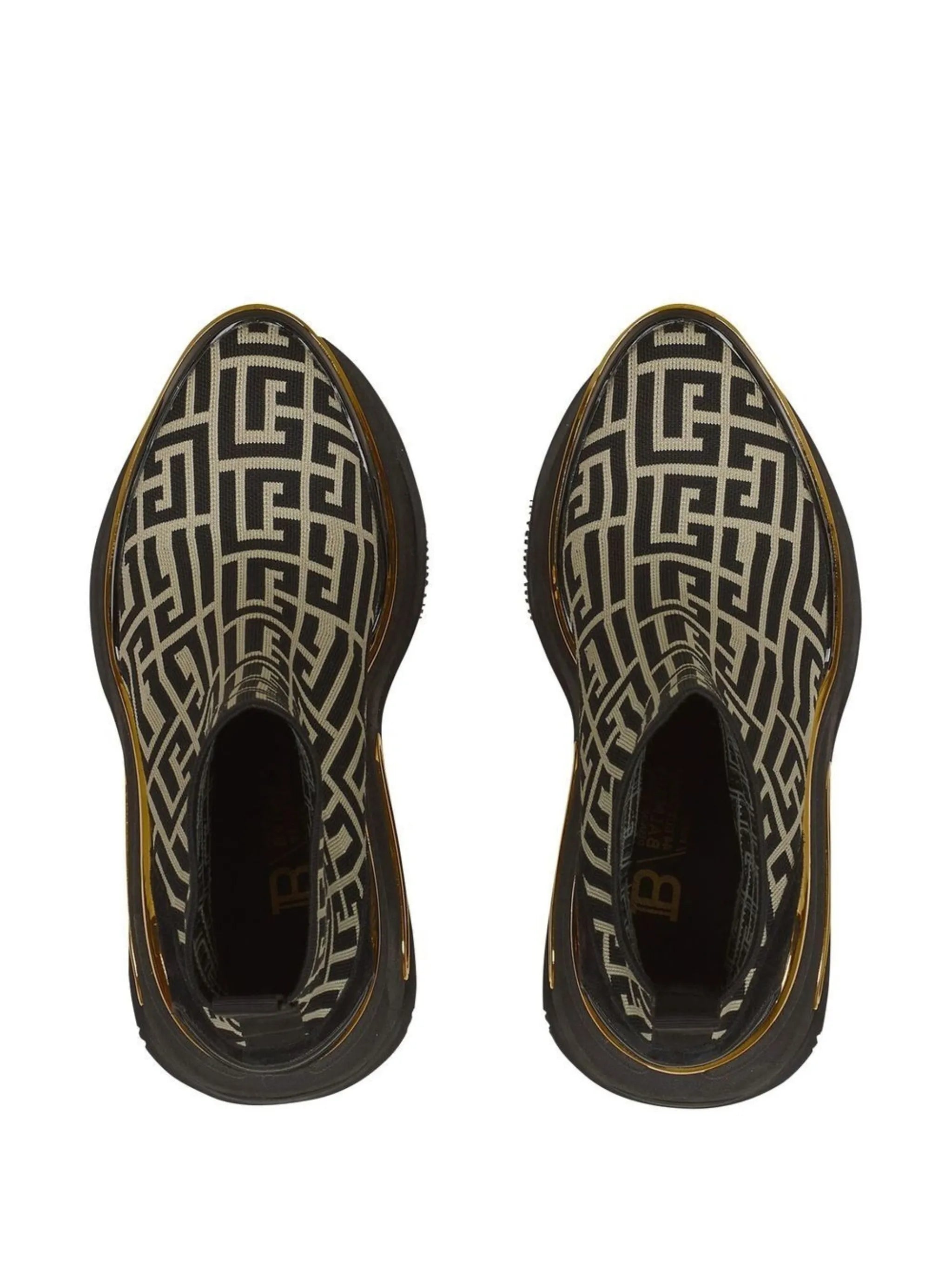 B-Bold 120mm monogram wedge sneakers