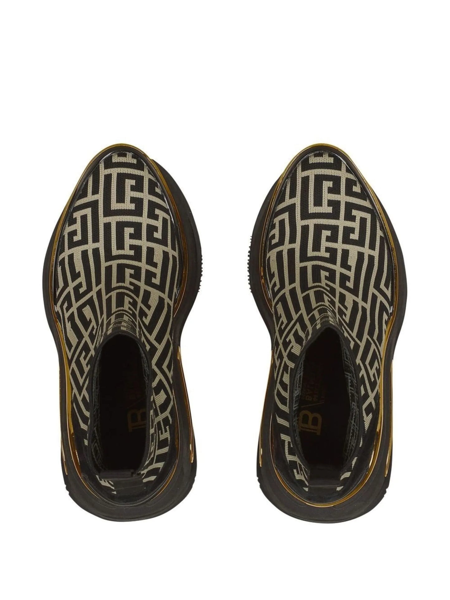B-Bold 120mm monogram wedge sneakers