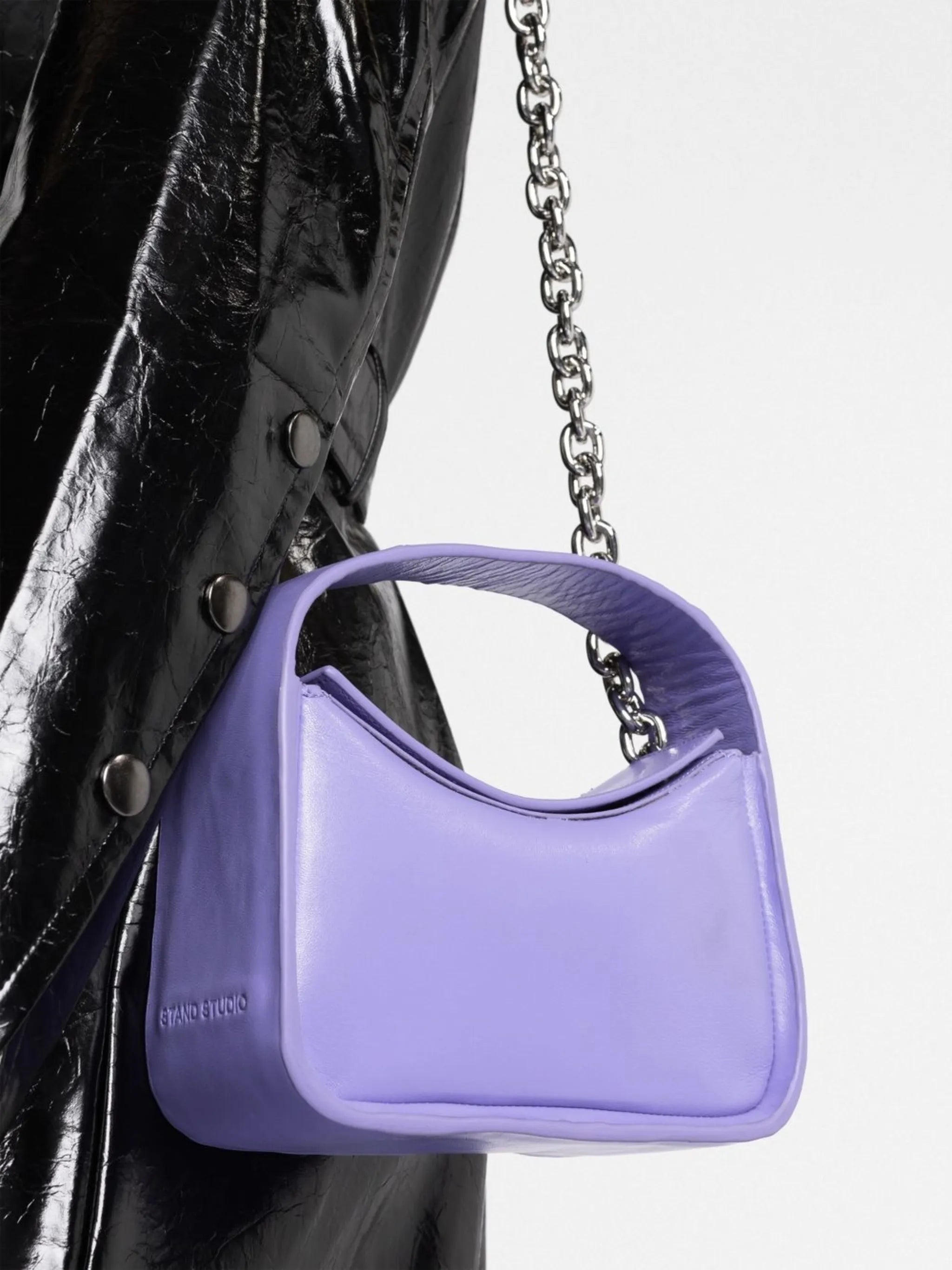 embossed-logo bag