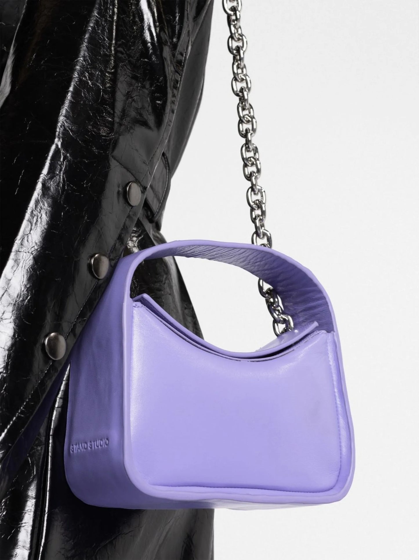 embossed-logo bag