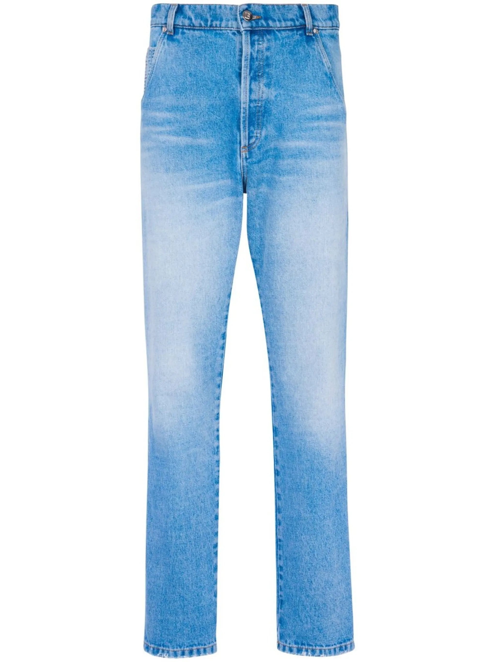low-rise slim-fit jeans
