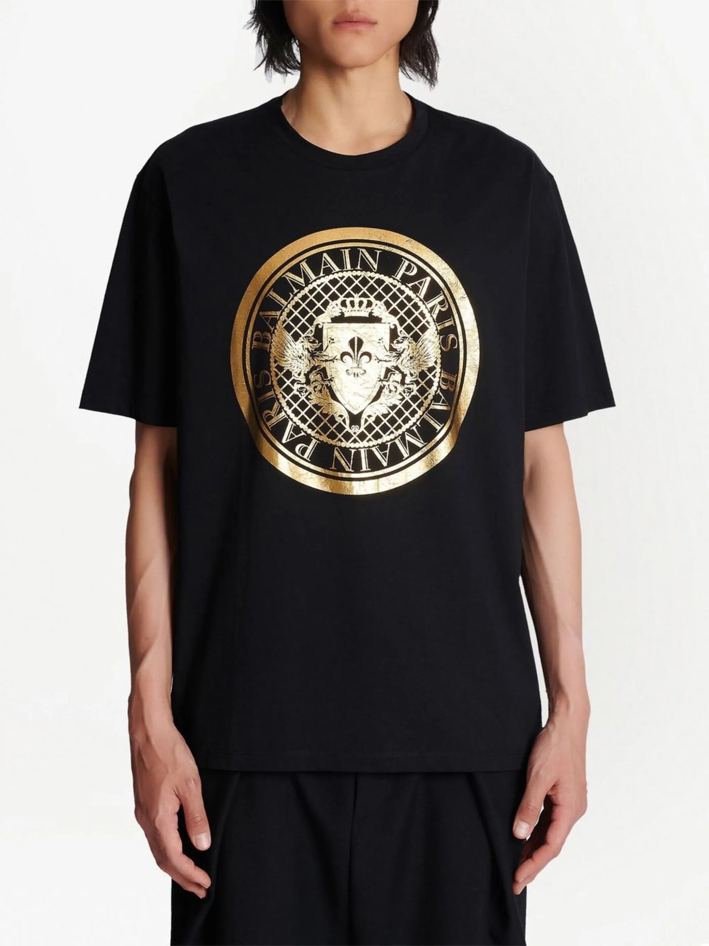 logo-print cotton T-shirt