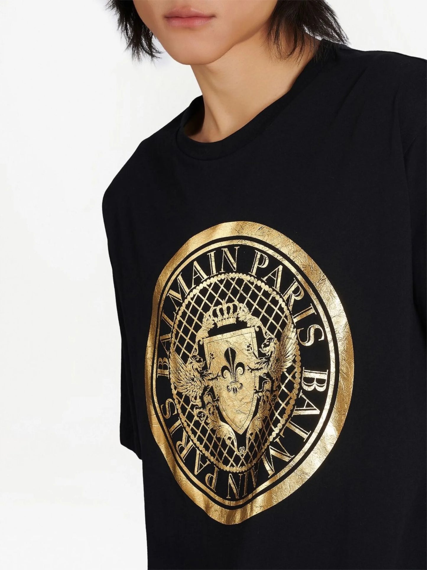 logo-print cotton T-shirt