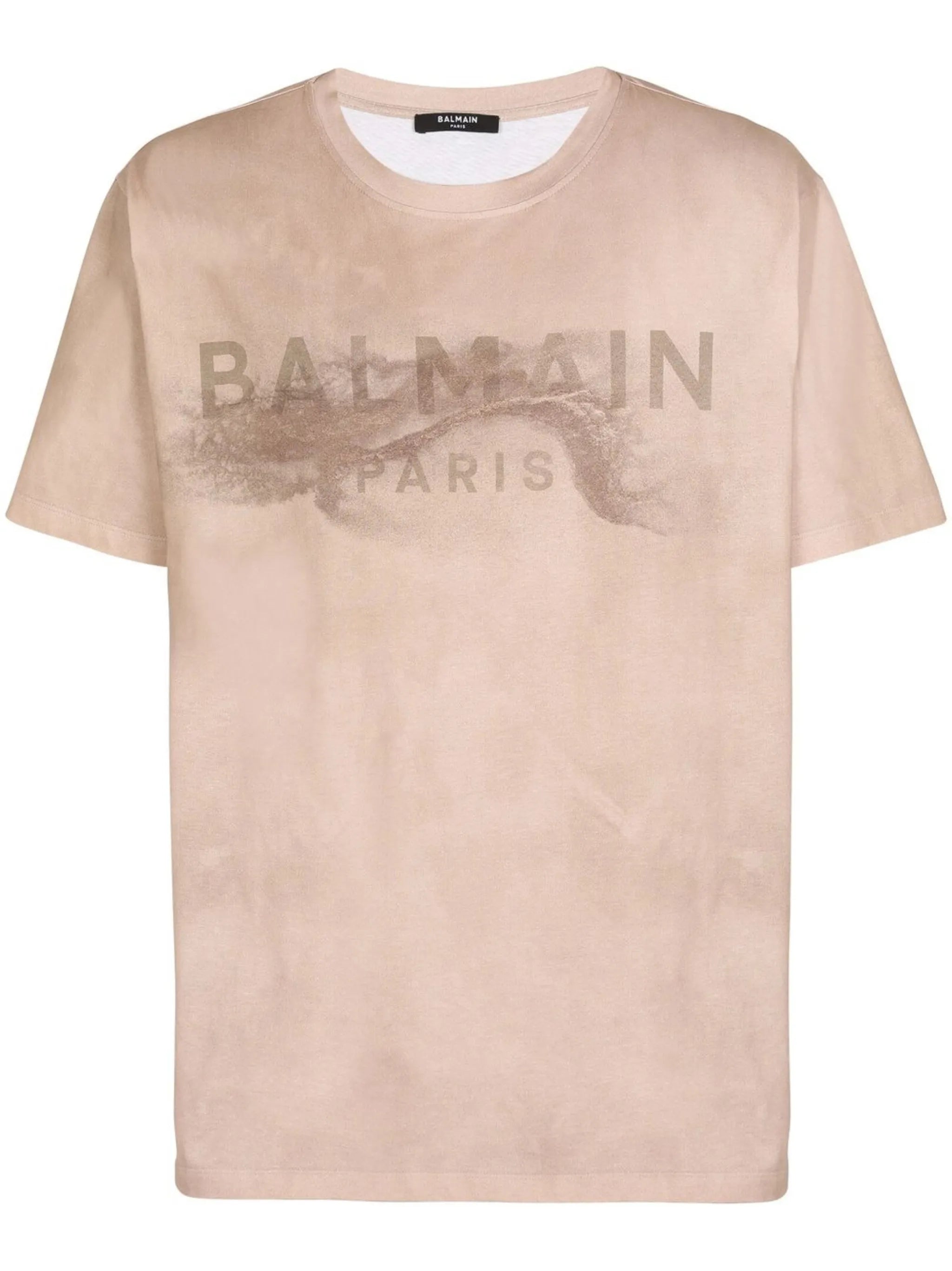 logo-print detail T-shirt