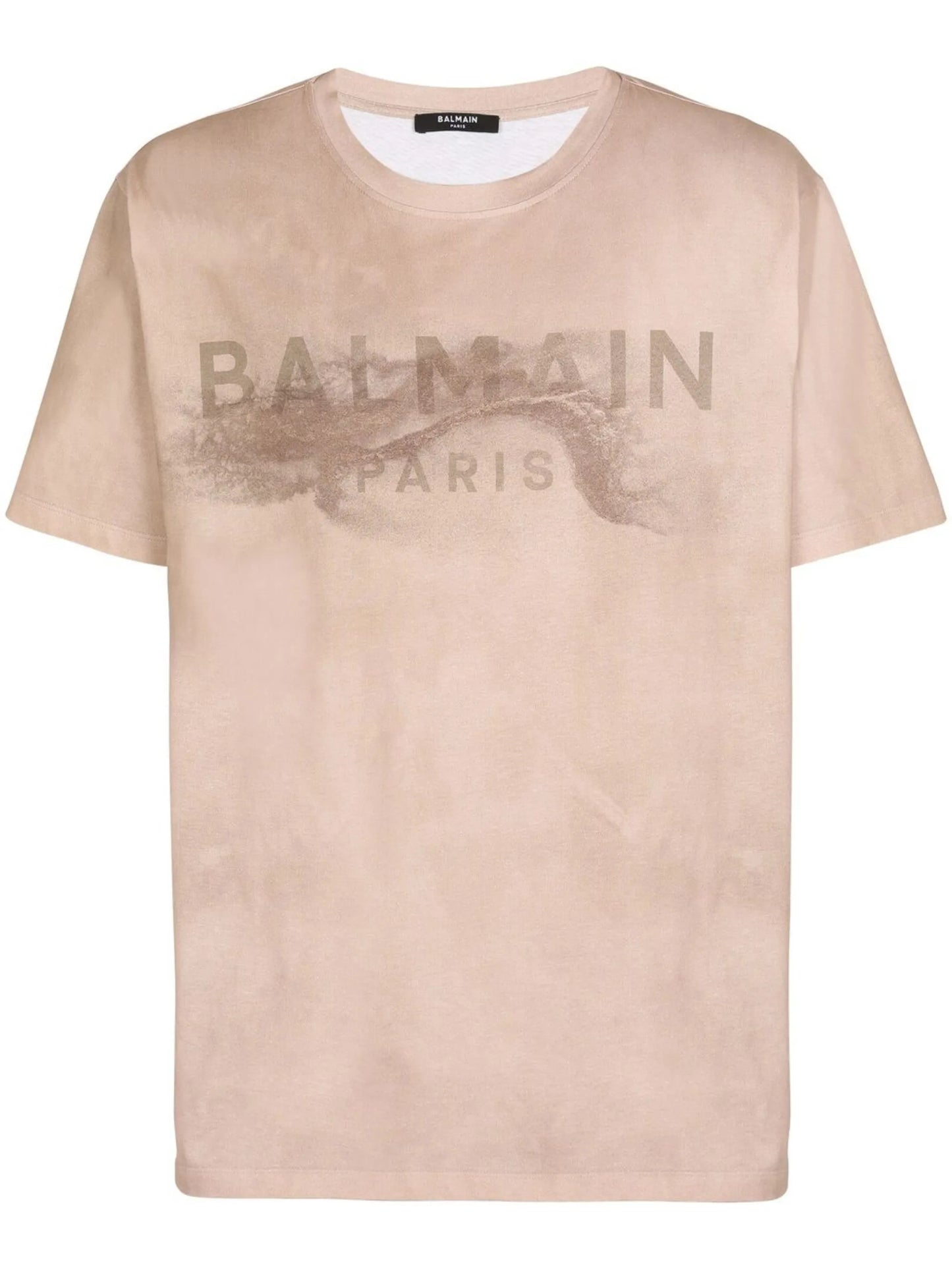 logo-print detail T-shirt
