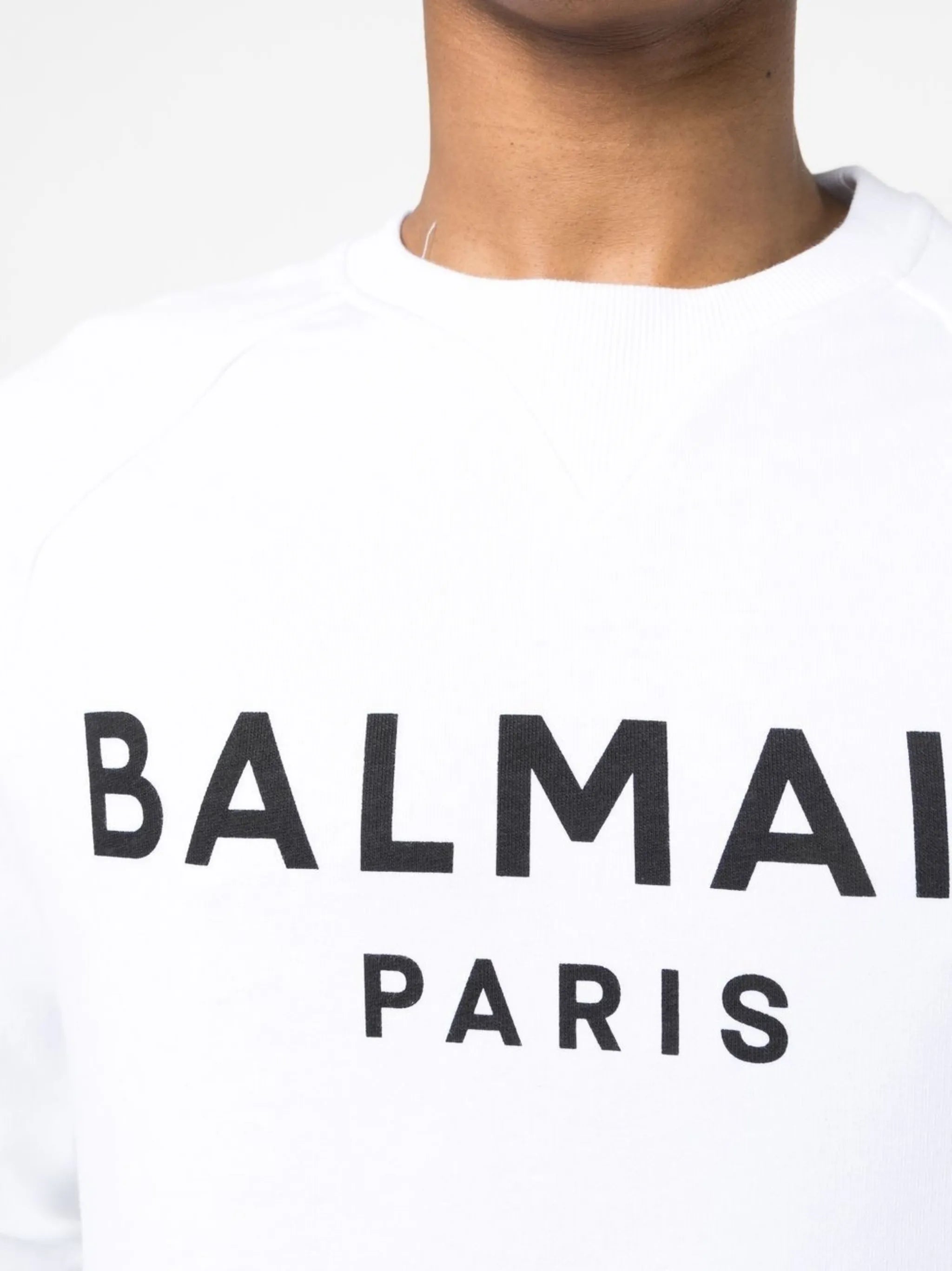 logo-print cotton sweatshirt