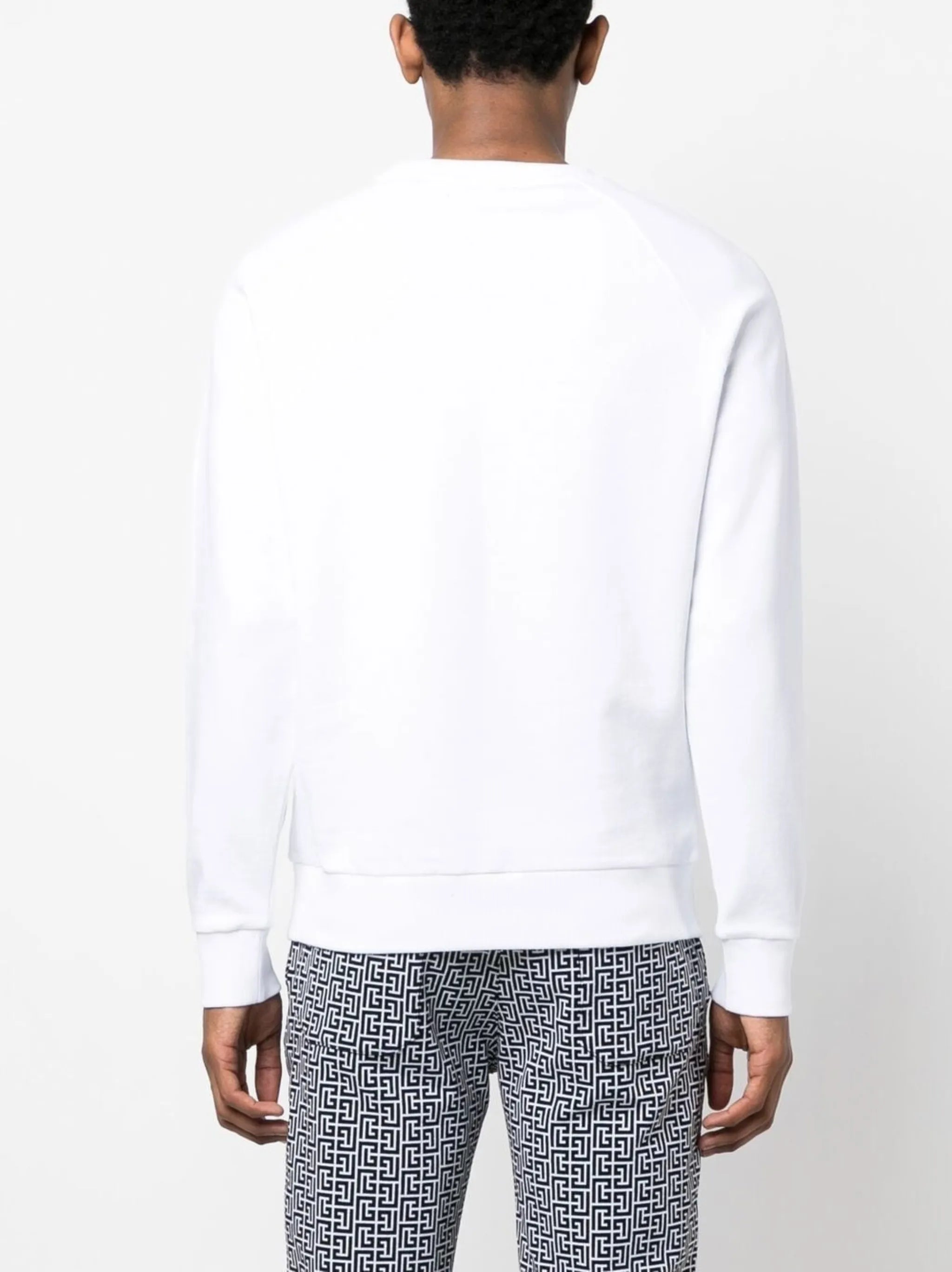 logo-print cotton sweatshirt