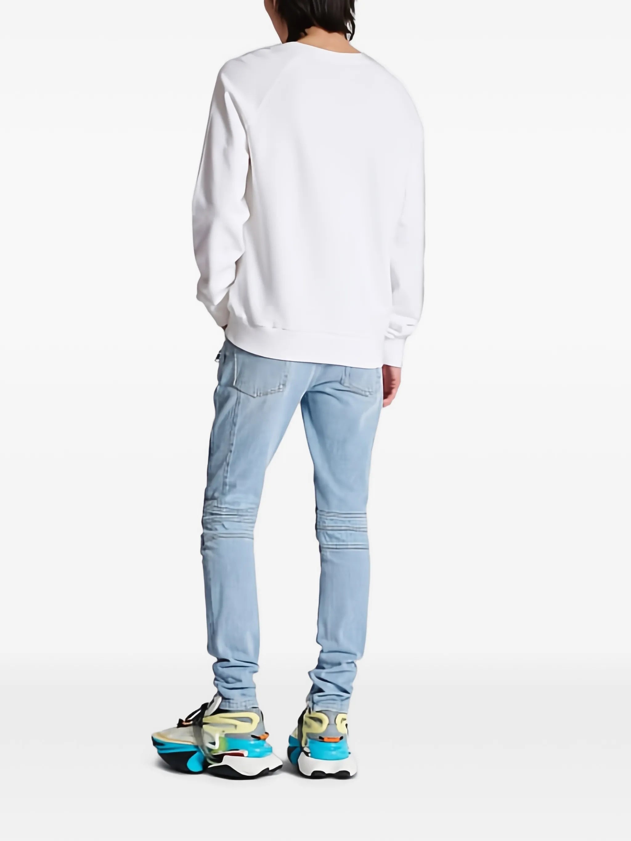 logo-print cotton sweatshirt