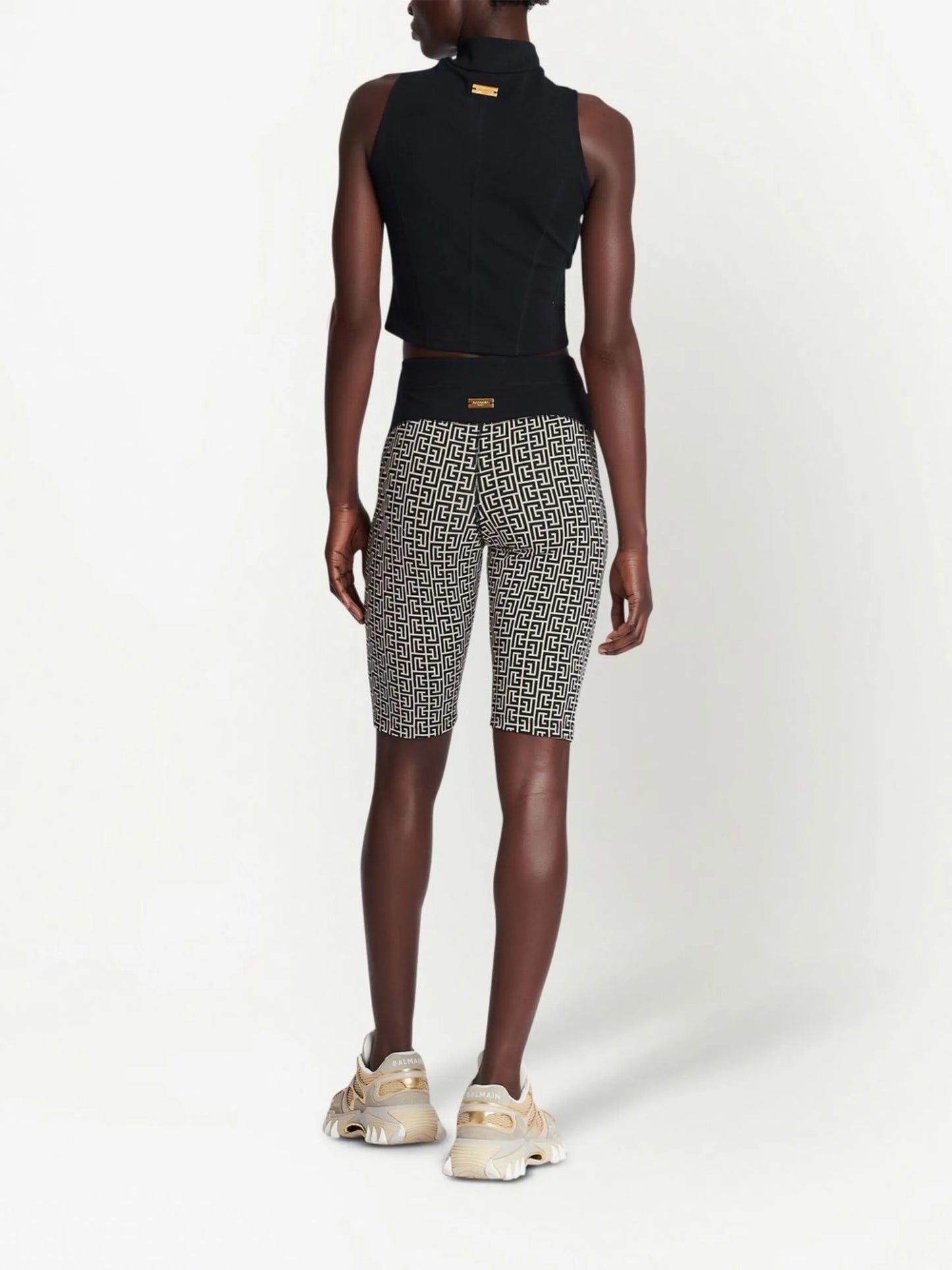 monogram cycling shorts