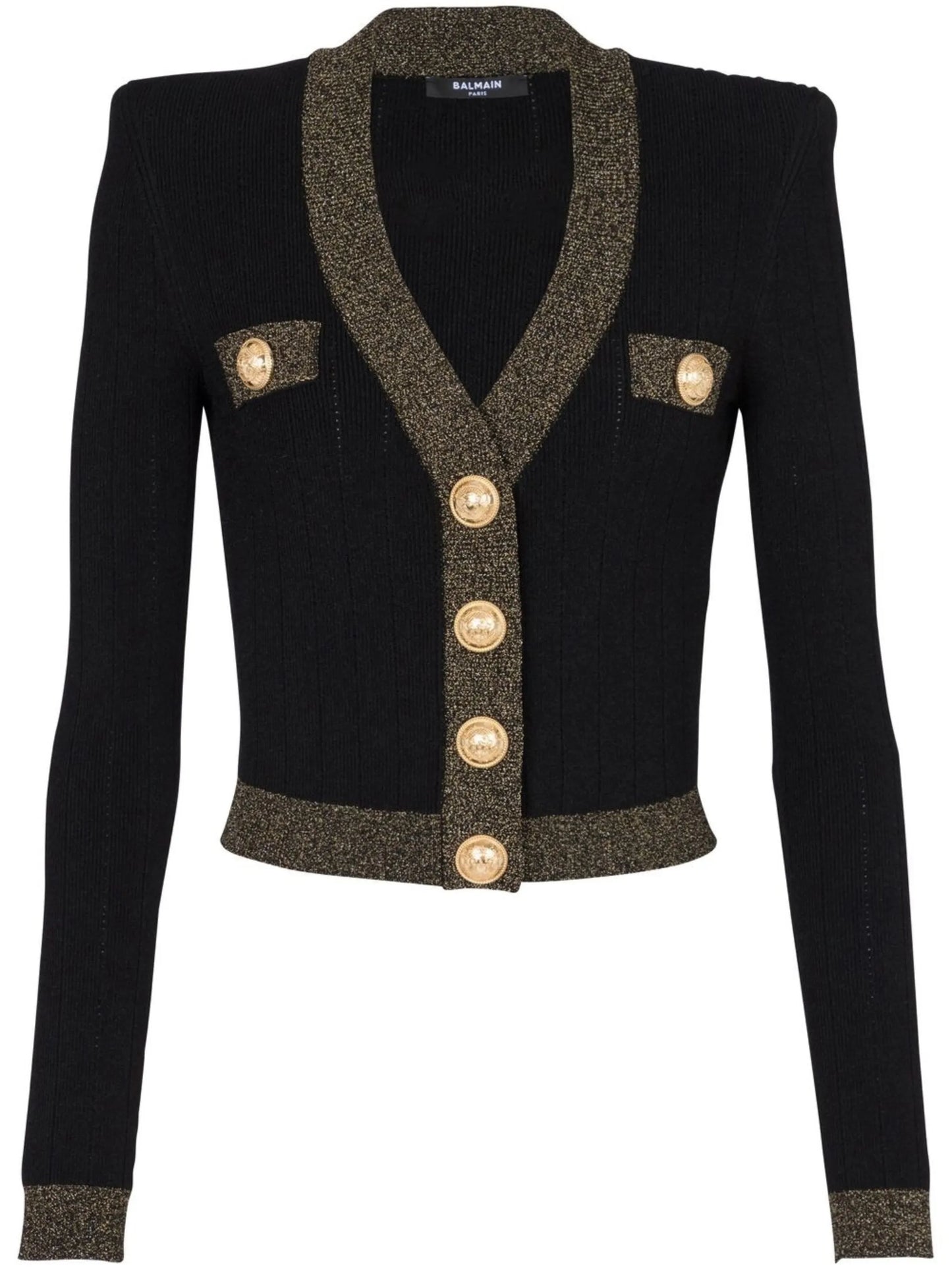 button-front knitted cardigan