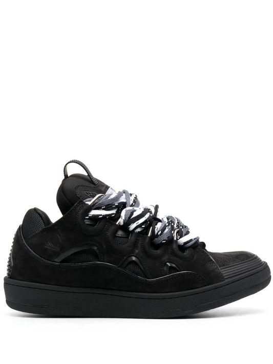 chunky suede sneakers