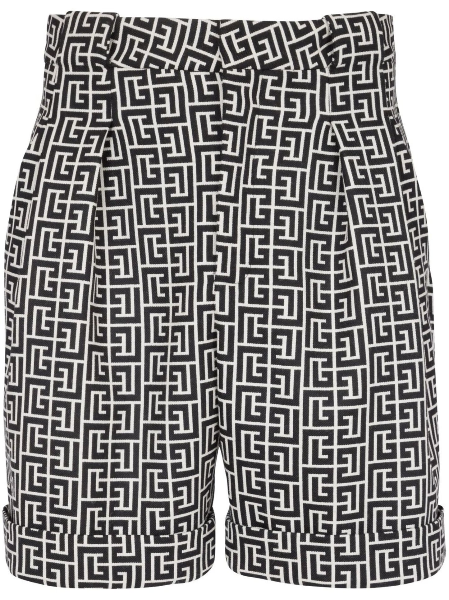 monogram tailored shorts