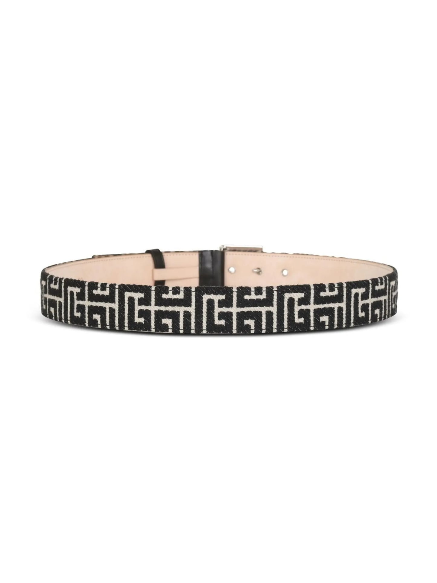 PB monogram jacquard belt