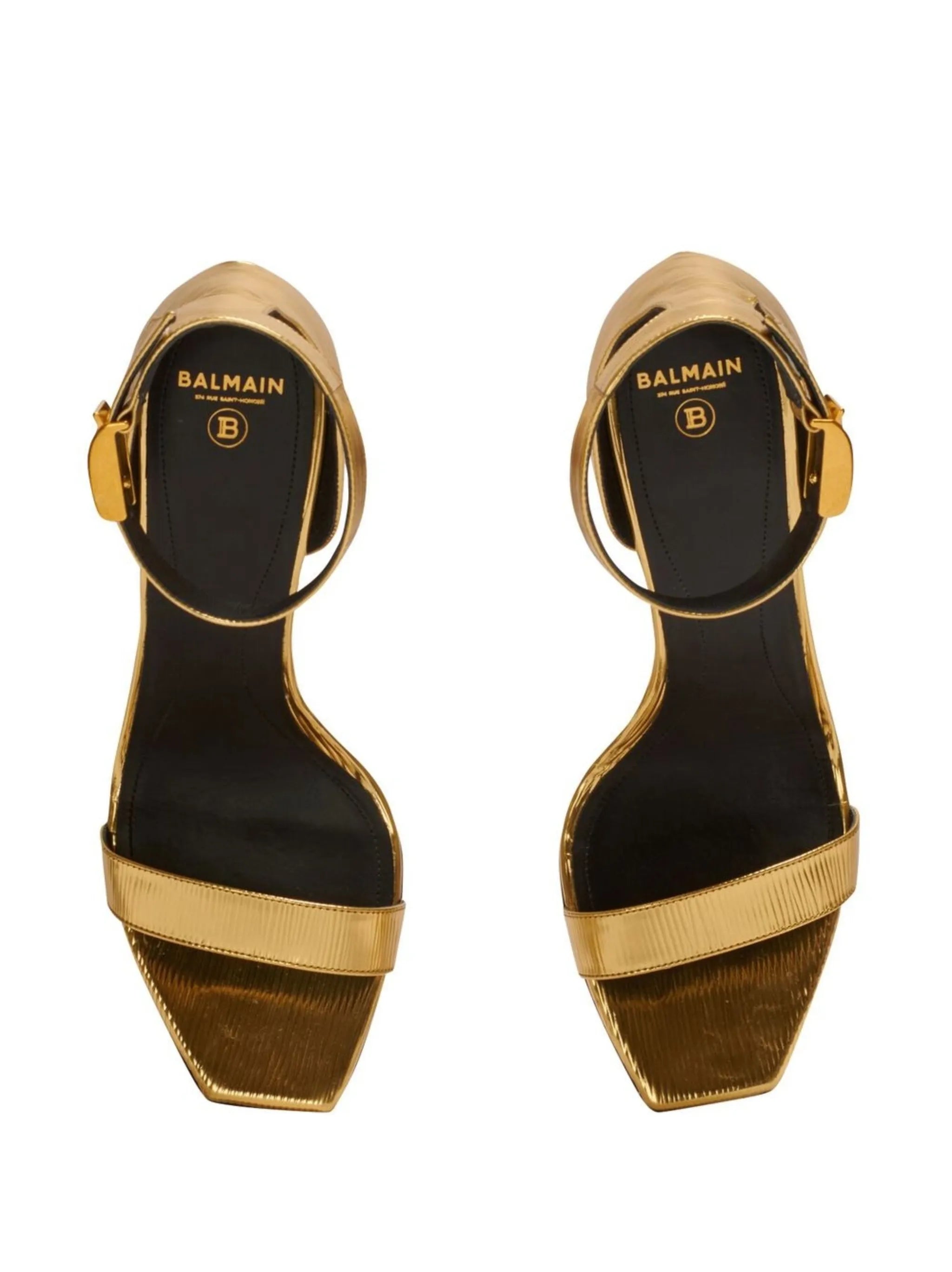 Uma 95mm leather sandals