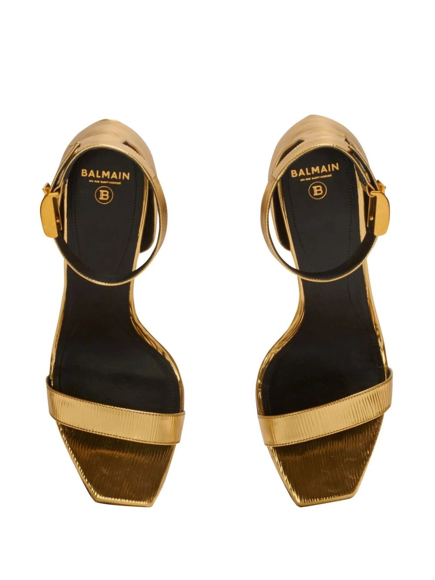 Uma 95mm leather sandals