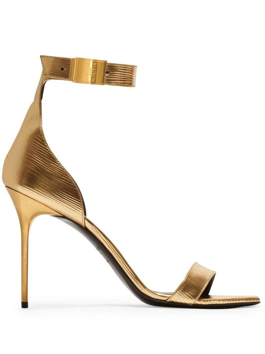 Uma 95mm leather sandals