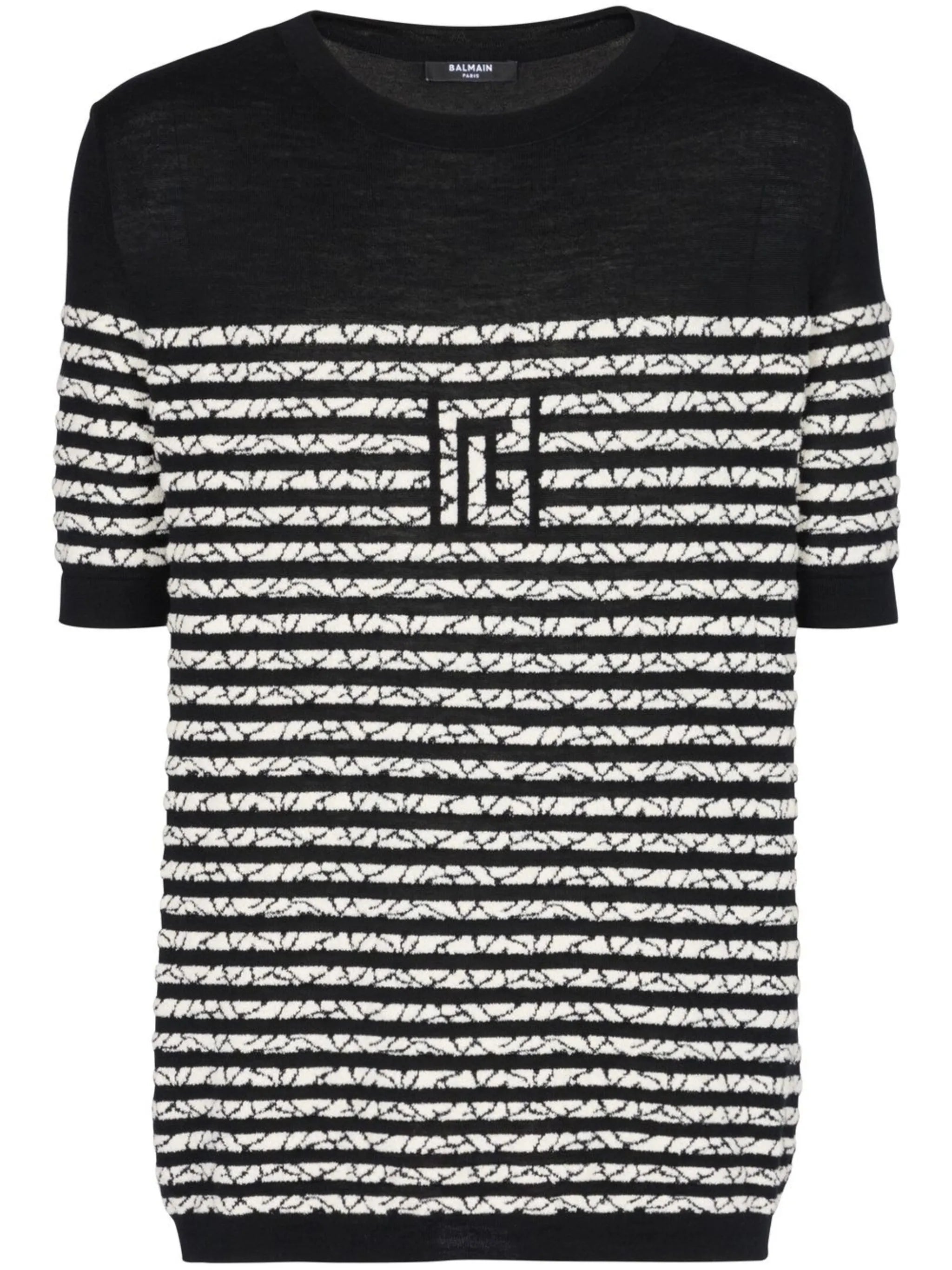 PB knitted short-sleeve jumper