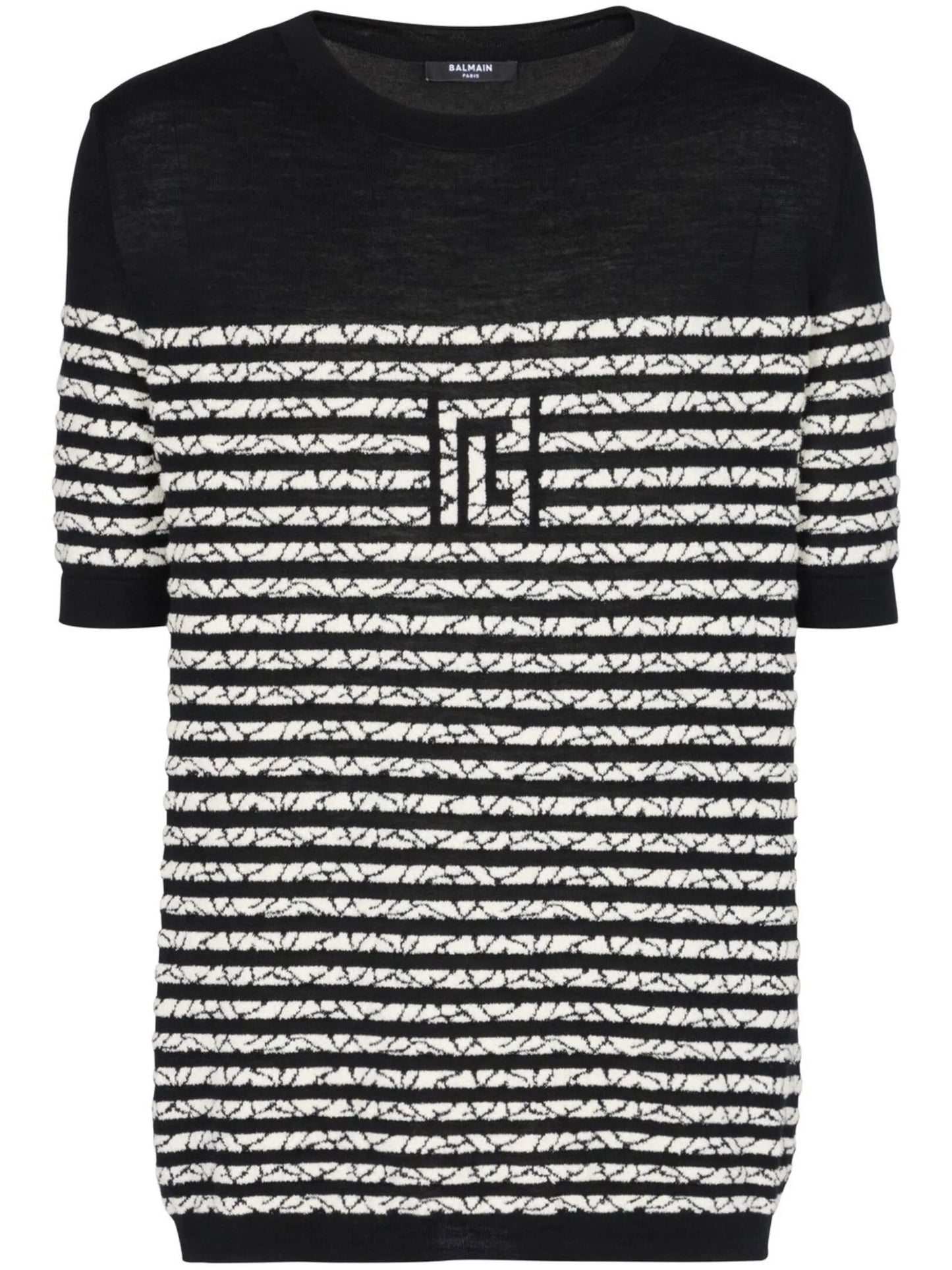 PB knitted short-sleeve jumper