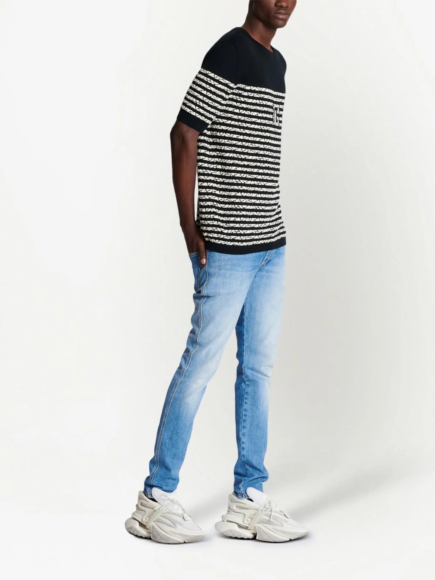PB knitted short-sleeve jumper