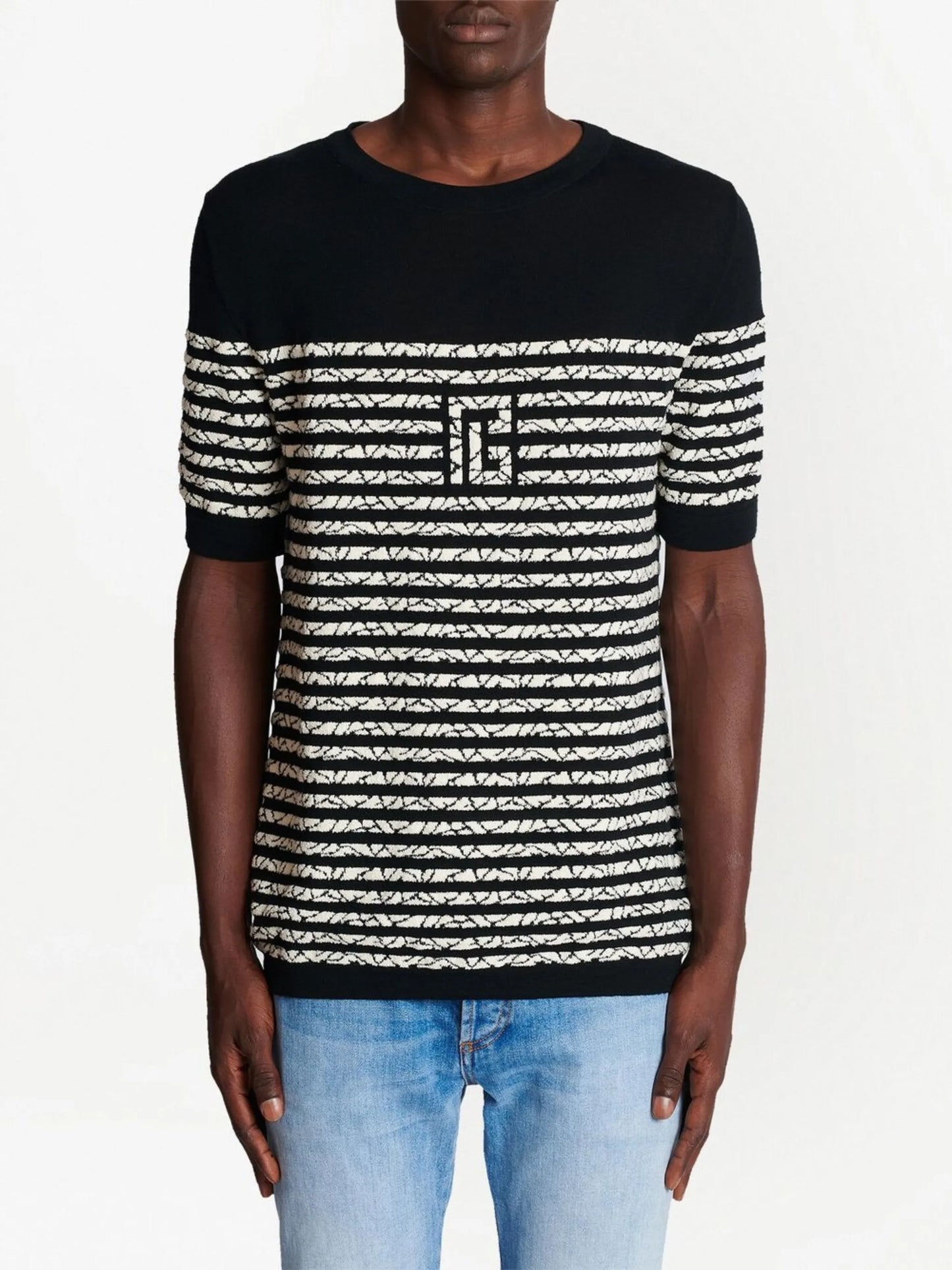 PB knitted short-sleeve jumper