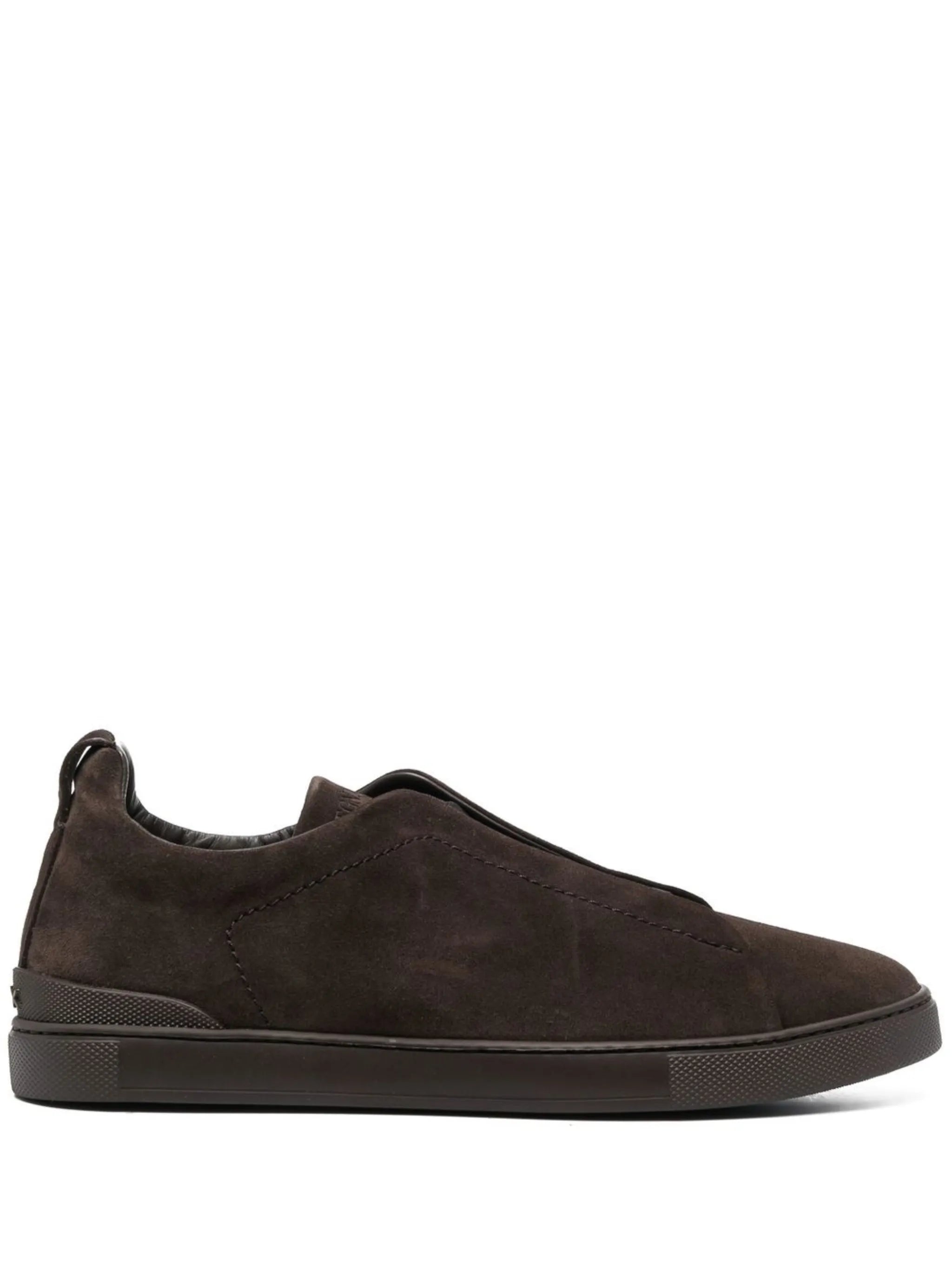 Slip-on triple stitch sneakers
