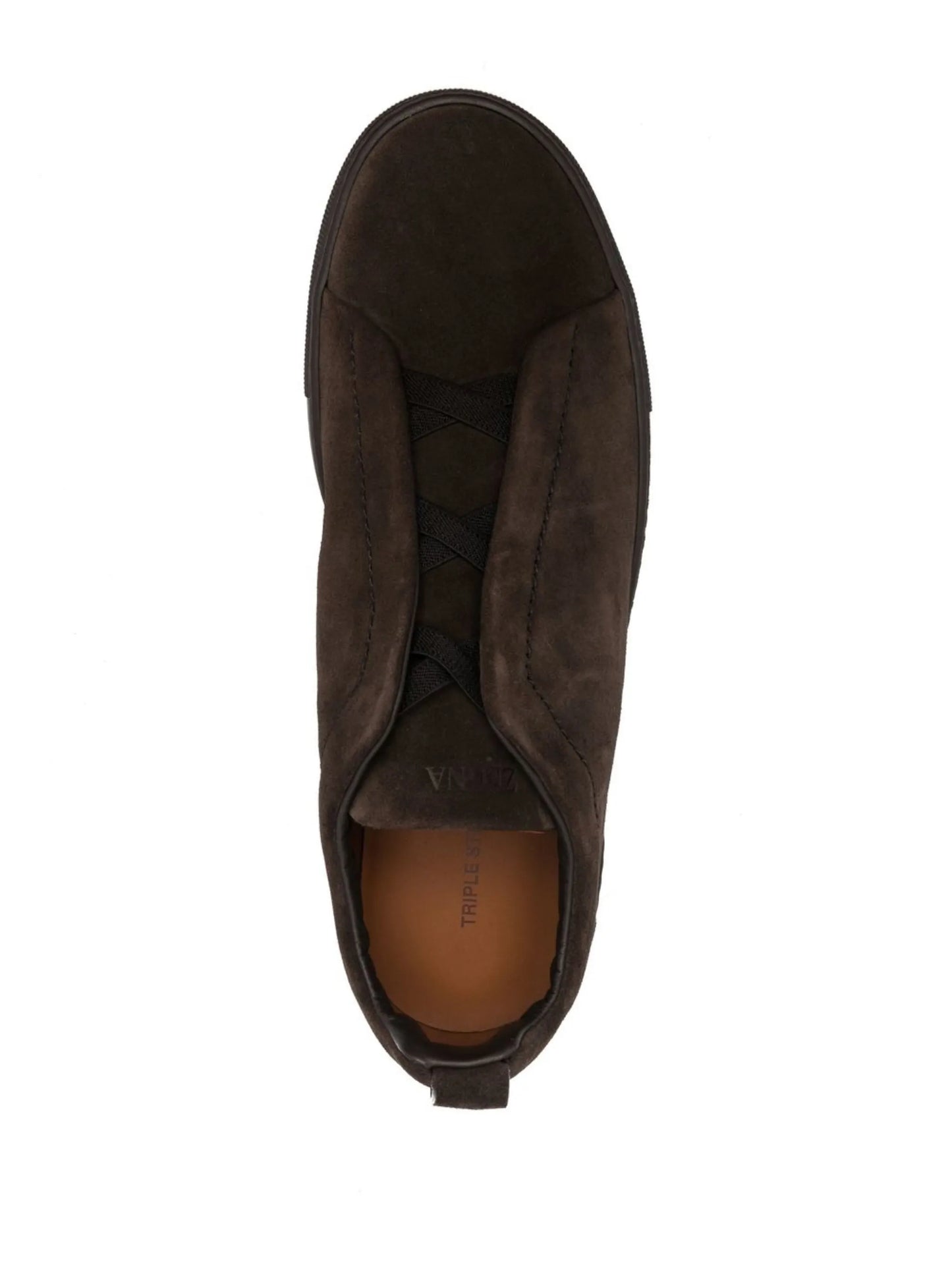 Slip-on triple stitch sneakers