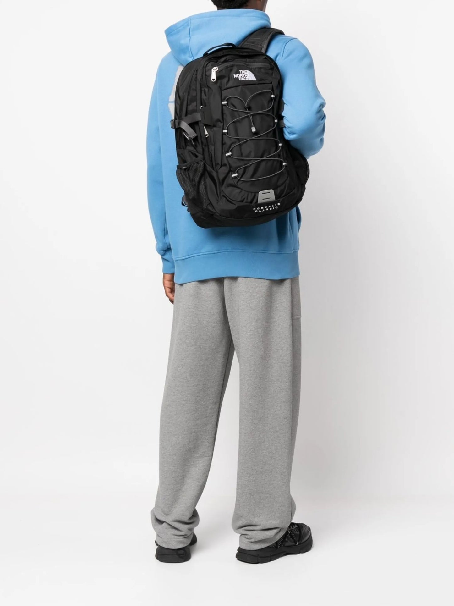 logo zipped backpack