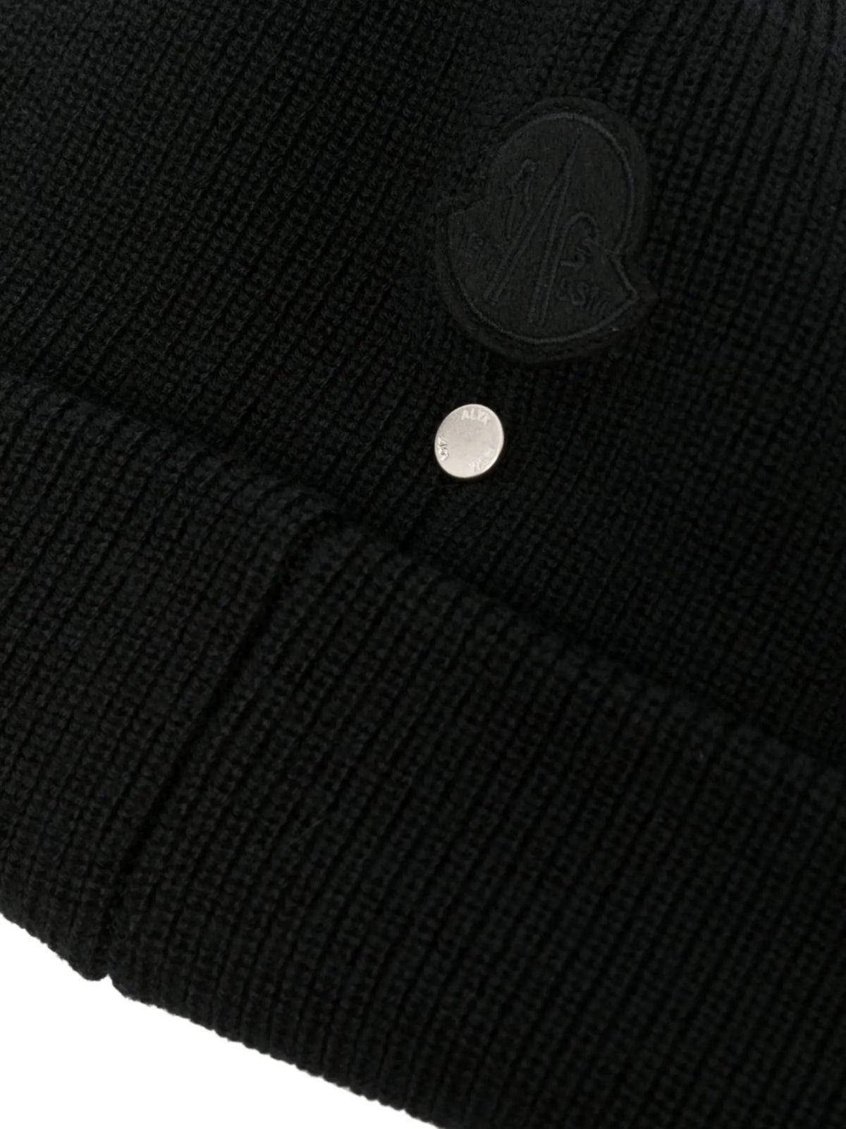 ribbed knit wool beanie