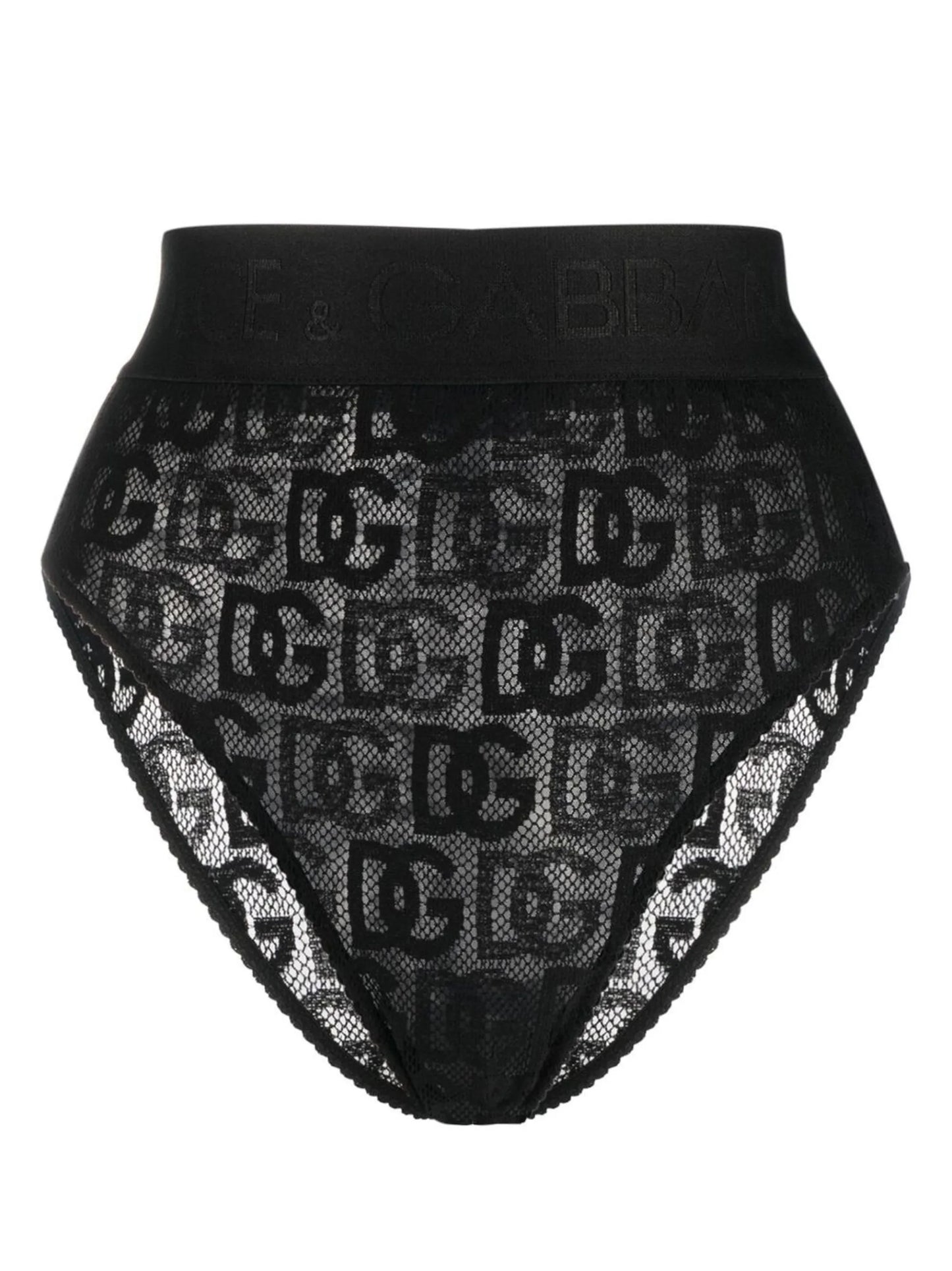 logo-waistband monogram thongs