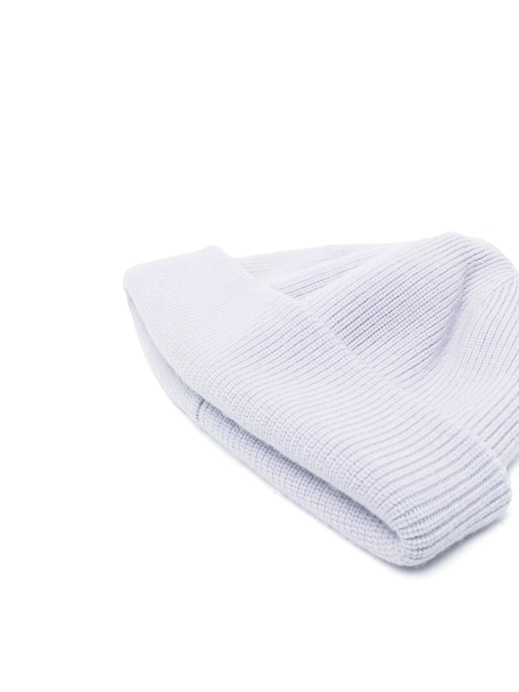 chunky ribbed-knit beanie