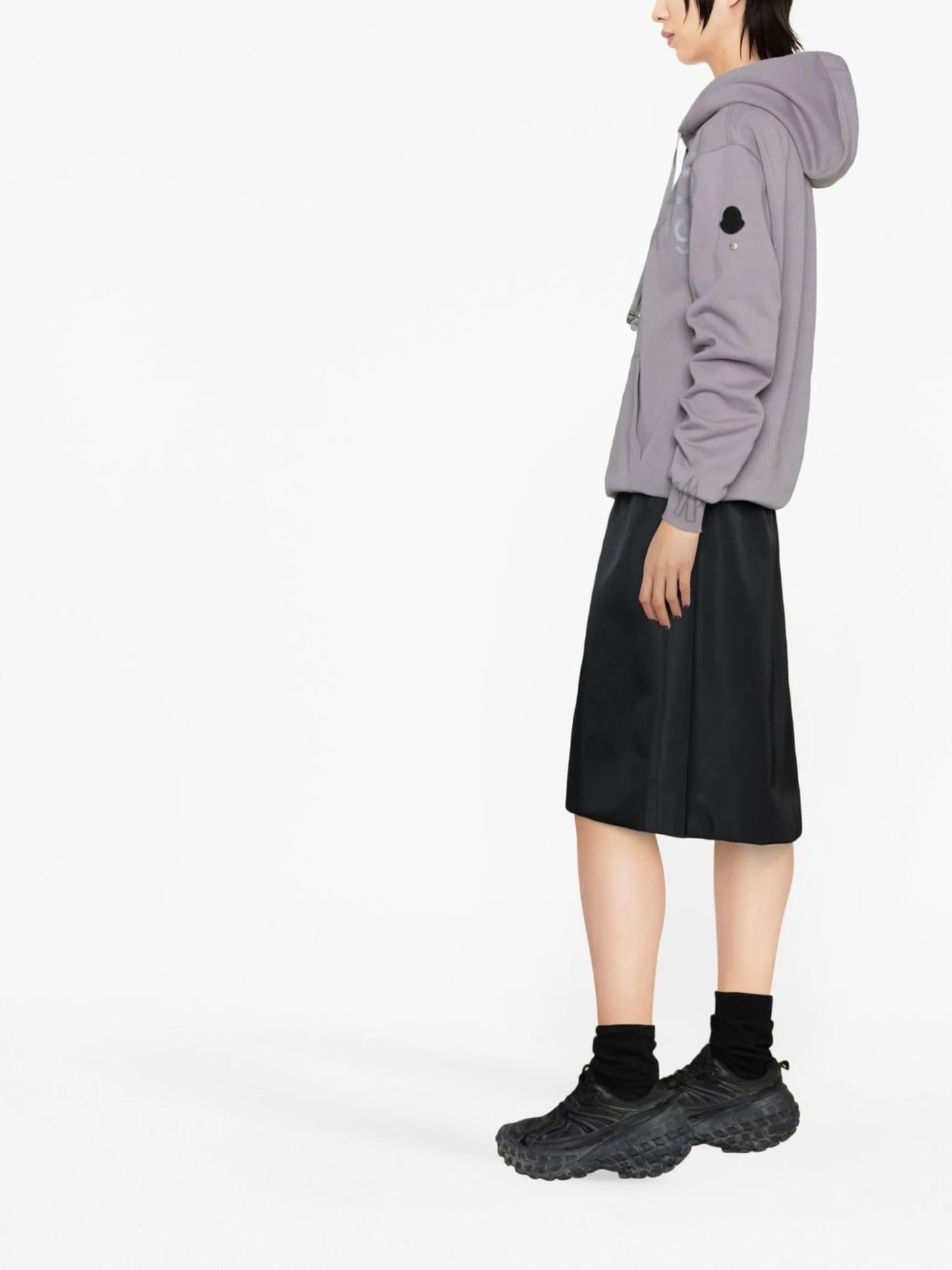 Purple 6 Moncler 1017 Alyx 9SM Logo Hoodie