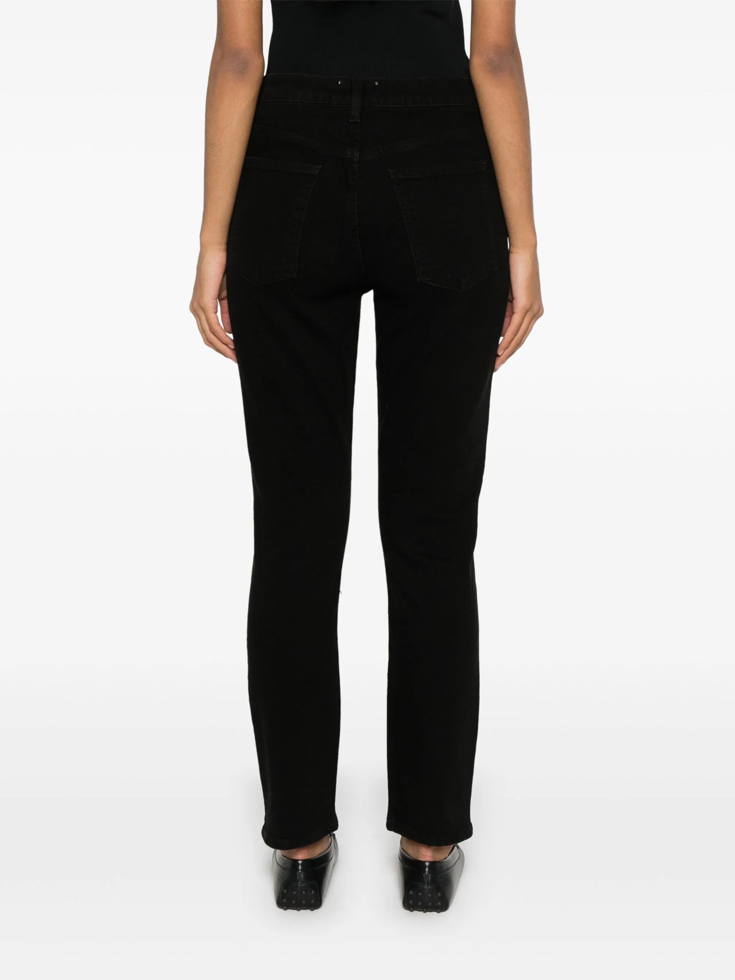 Merrel mid-rise slim-cut jeans