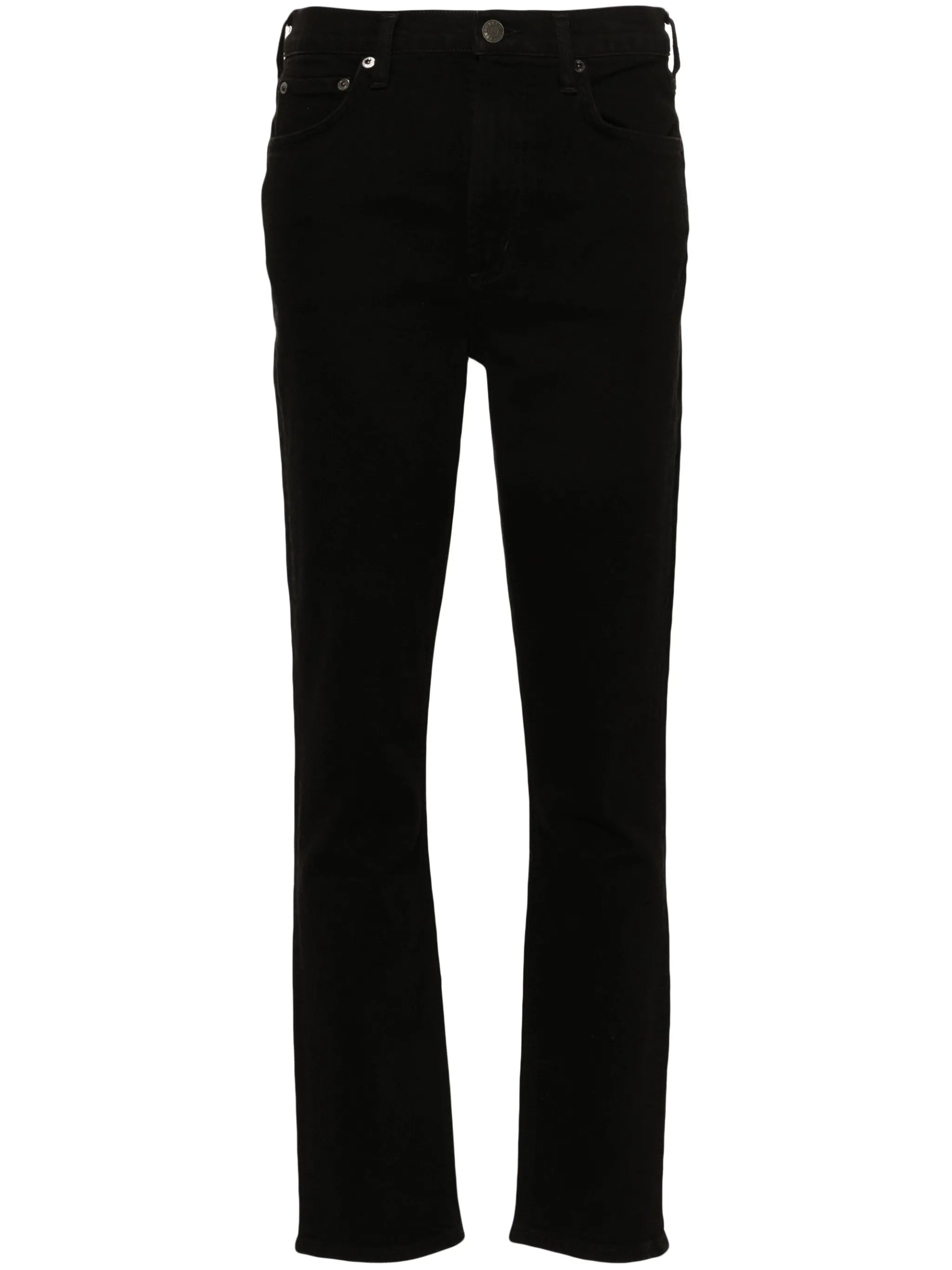Merrel mid-rise slim-cut jeans