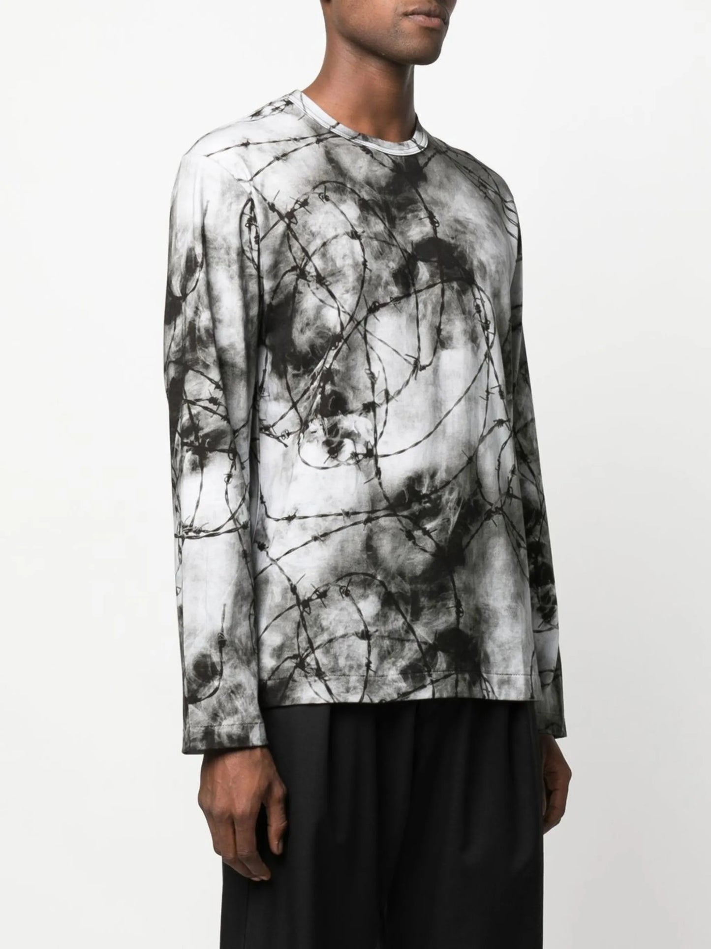 all-over graphic-print T-shirt